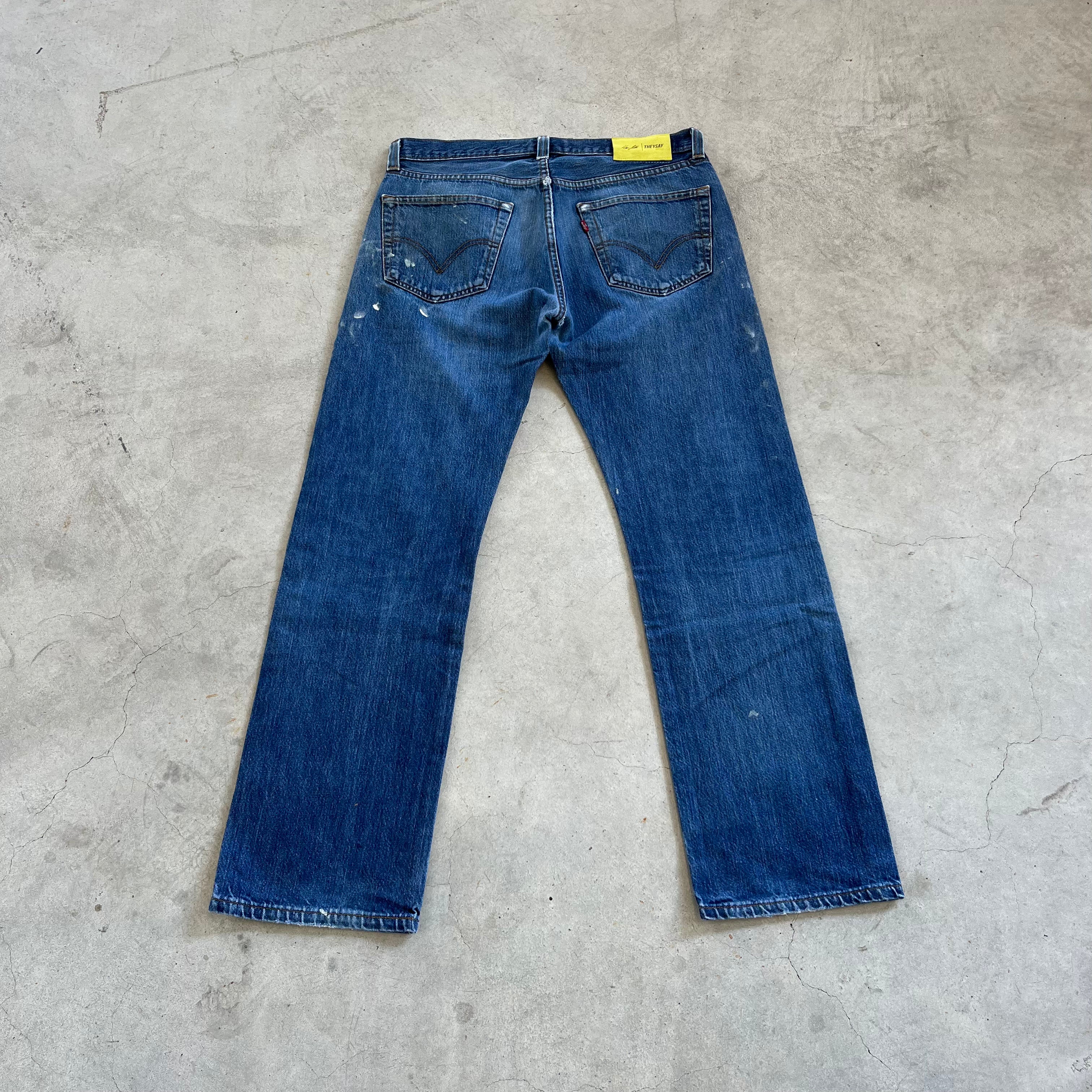 THEYSAY® x Marc Staeblein Vintage Rework Levi‘s 501 Denim W33 x L32