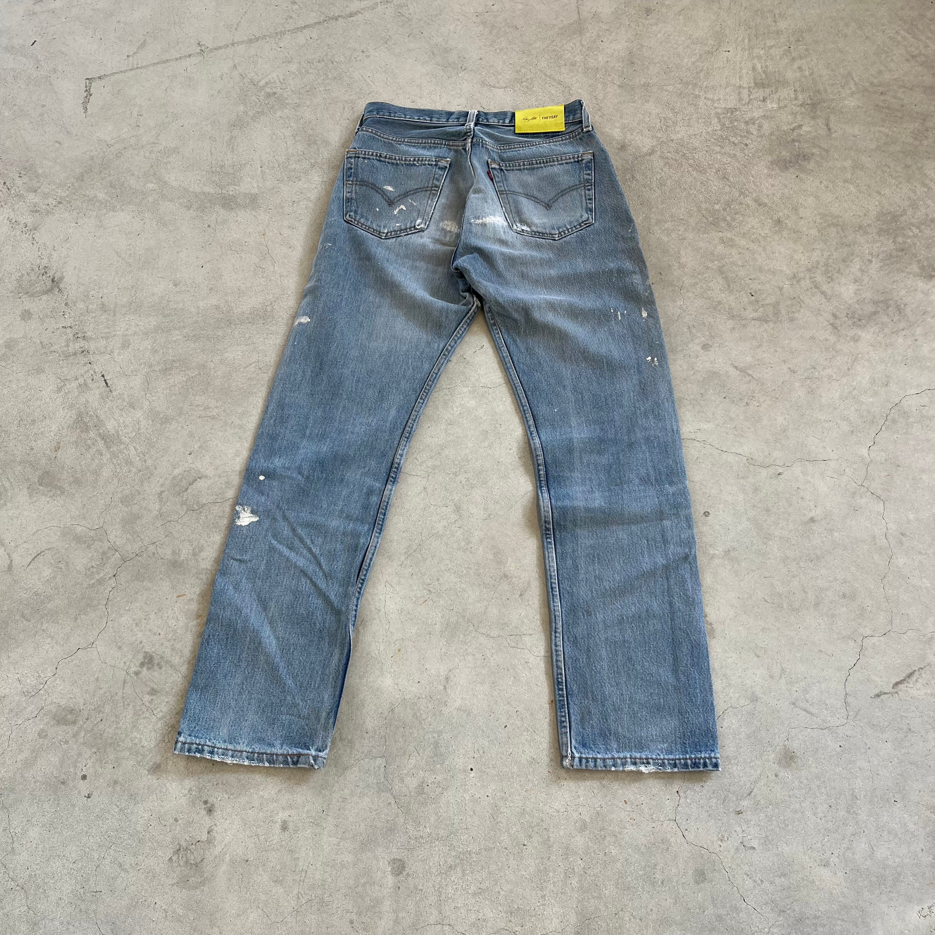 THEYSAY® x Marc Staeblein Vintage Rework Levi‘s 501 Denim W27 x L32