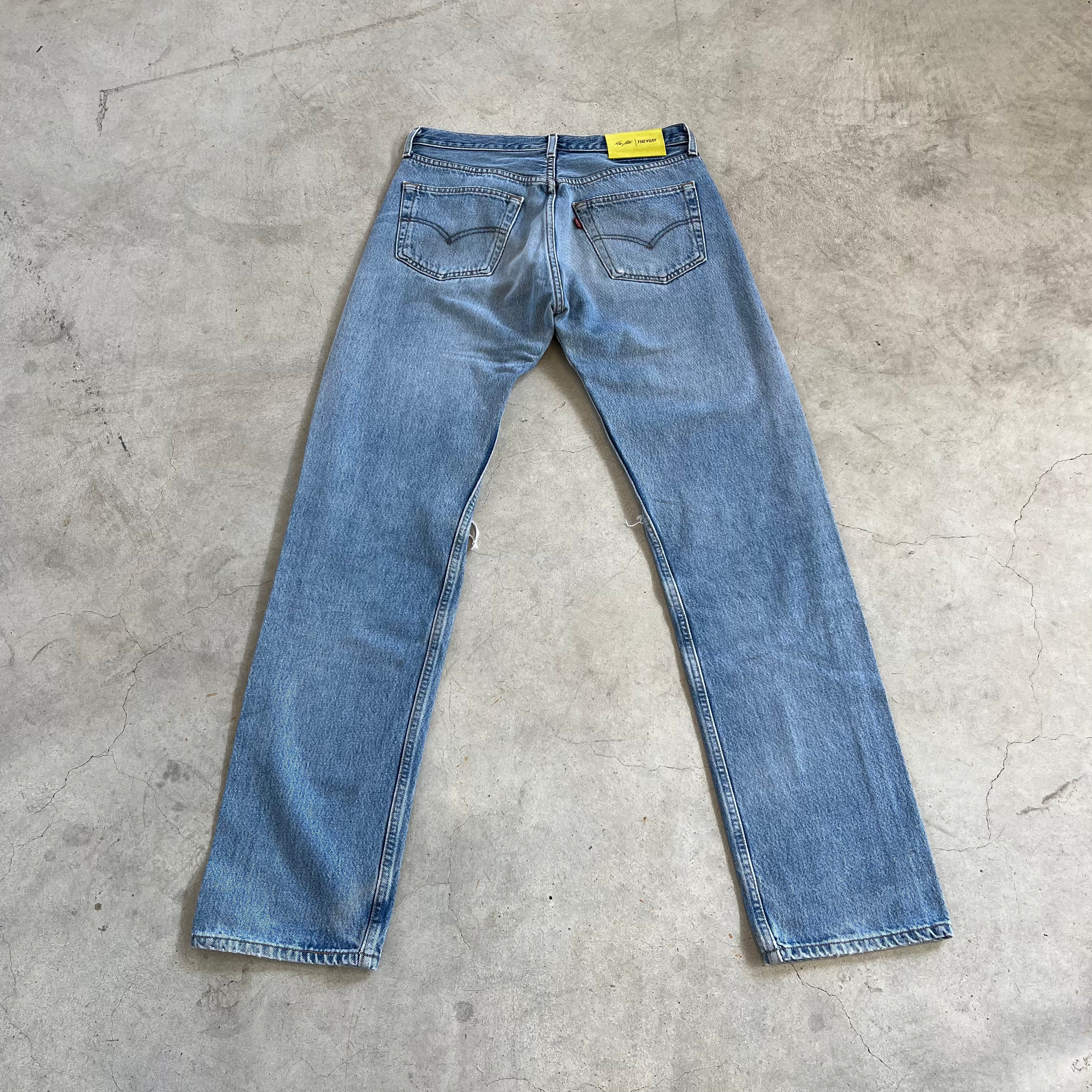 THEYSAY® x Marc Staeblein Vintage Rework Levi‘s 501 Denim W29 x L34