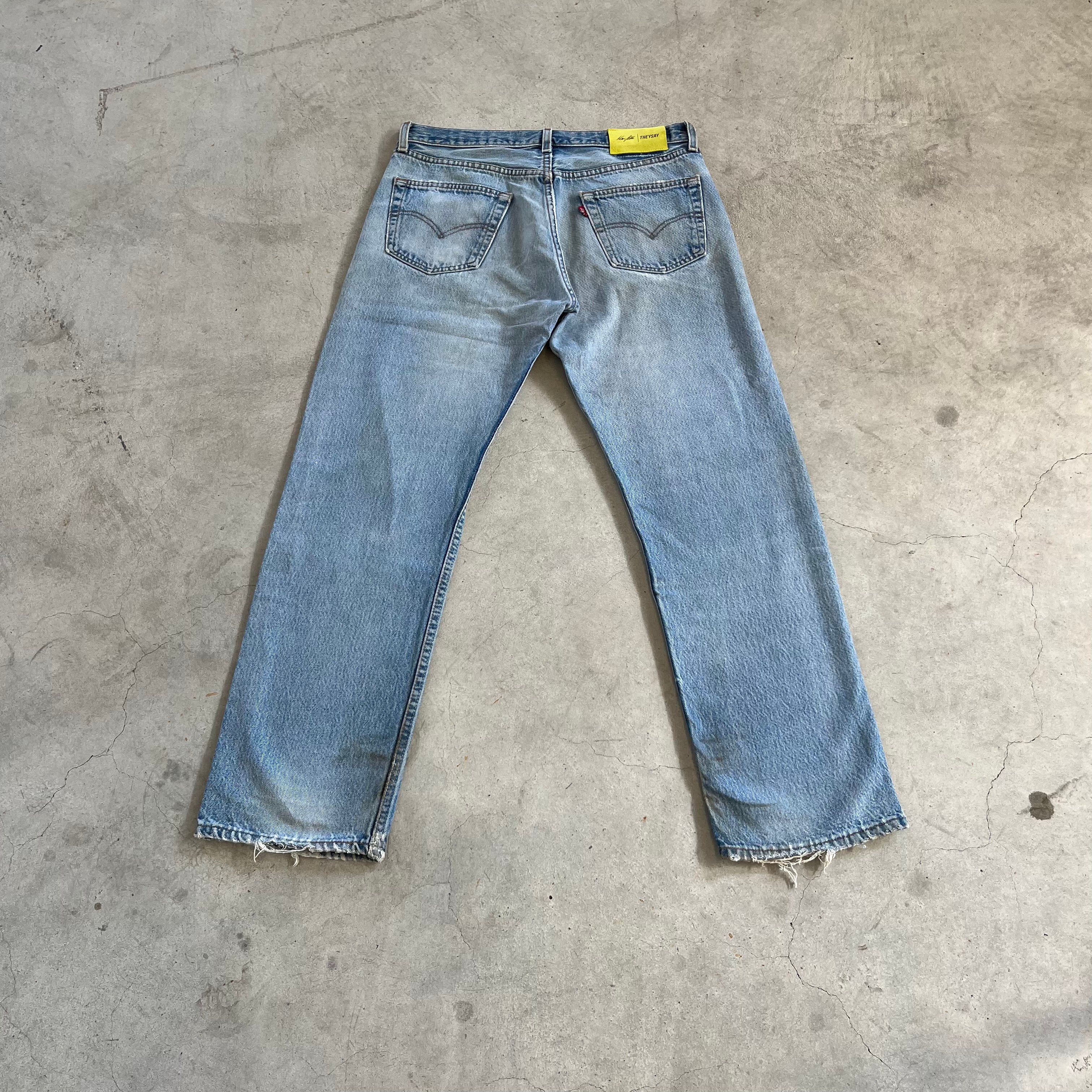 THEYSAY® x Marc Staeblein Vintage Rework Levi‘s 501 Denim W31 x L30