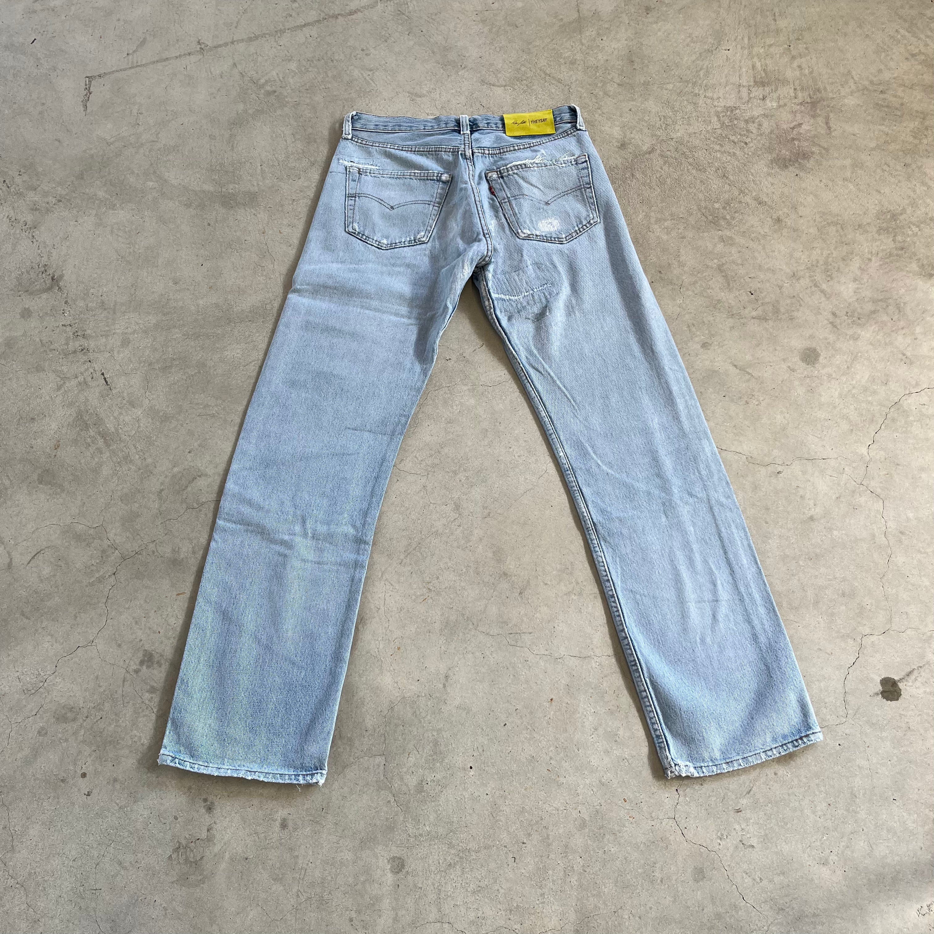 THEYSAY® x Marc Staeblein Vintage Rework Levi‘s 501 Denim W29 x L32