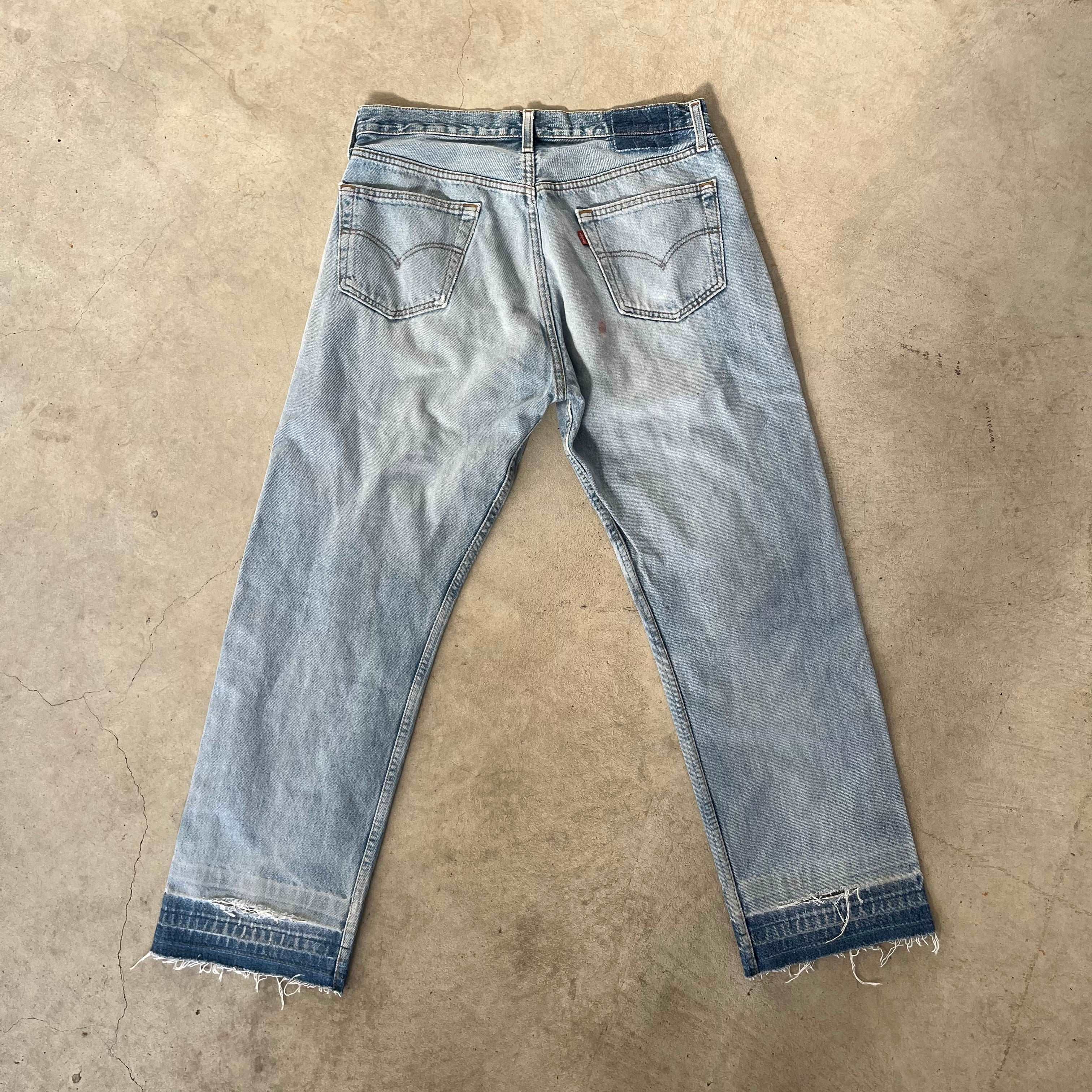 Vintage Levis 501 W33 L30 *Crochet