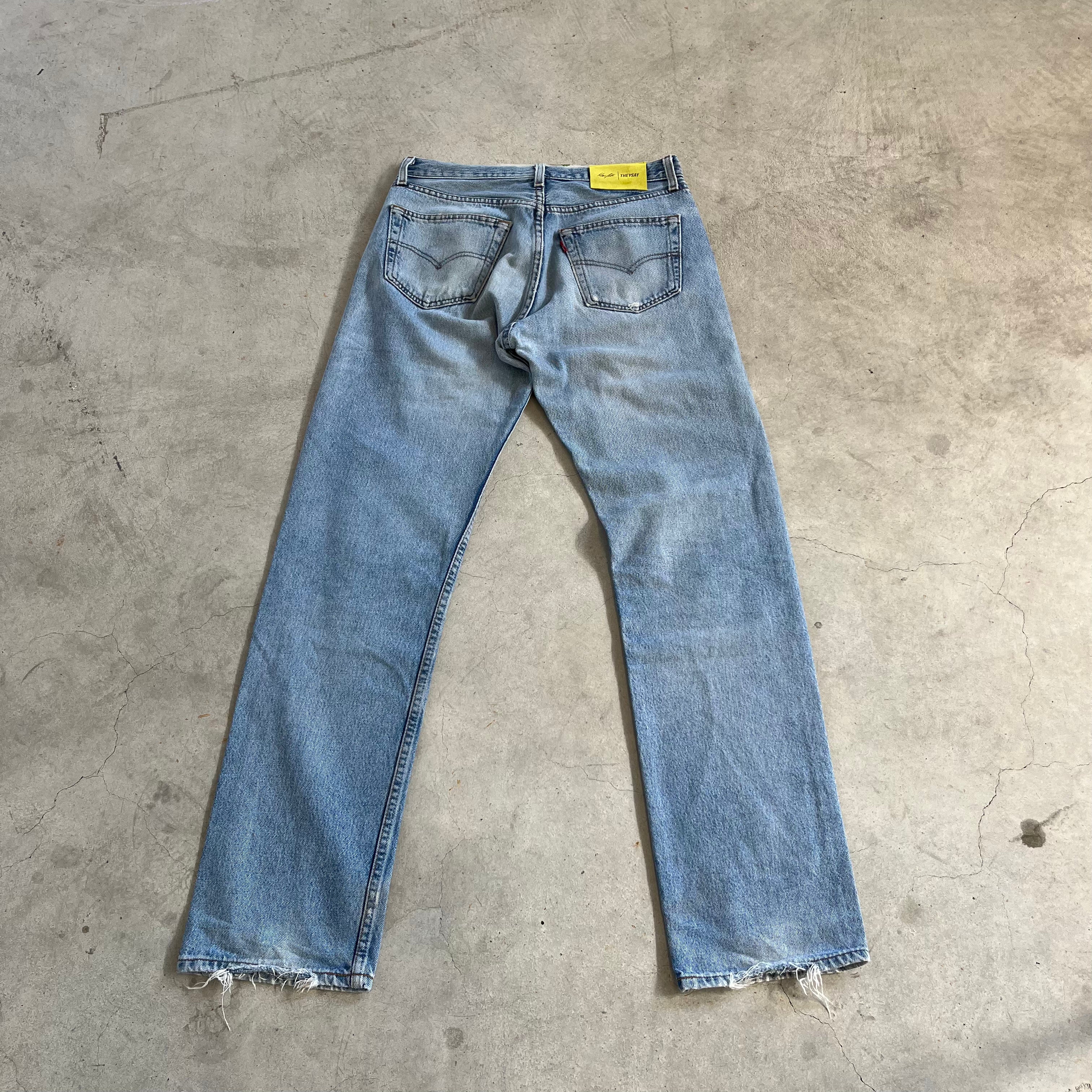 THEYSAY® x Marc Staeblein Vintage Rework Levi‘s 501 Denim W30 x L34