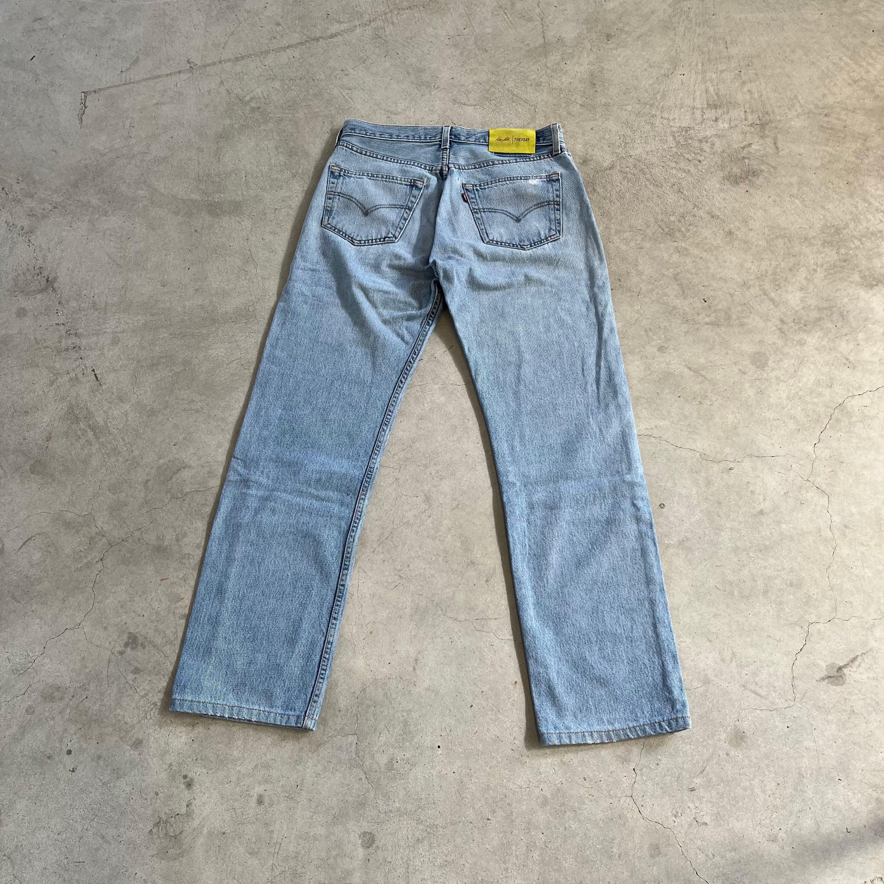 THEYSAY® x Marc Staeblein Vintage Rework Levi‘s 501 Denim W29 x L32