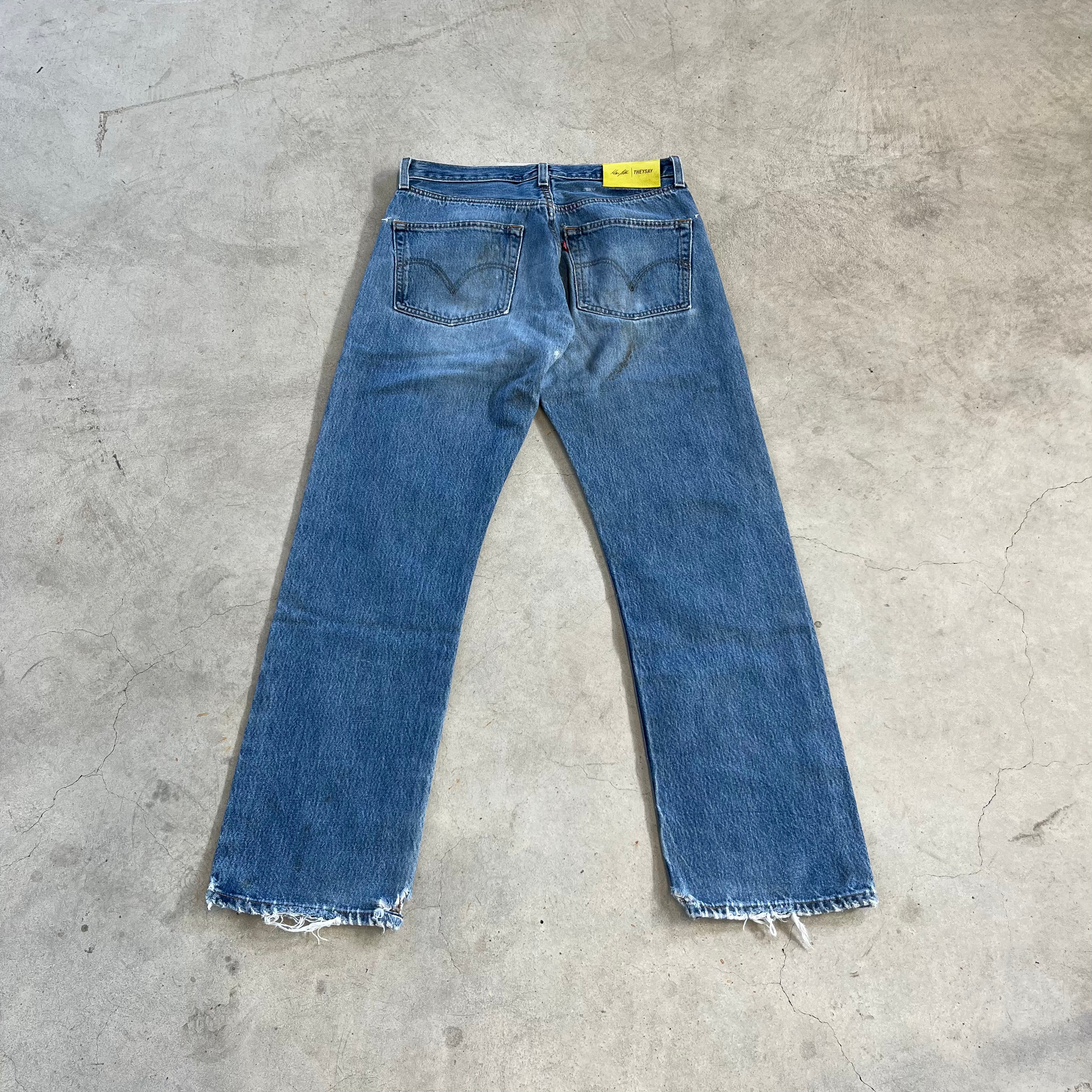 THEYSAY® x Marc Staeblein Vintage Rework Levi‘s 501 Denim W29 x L32