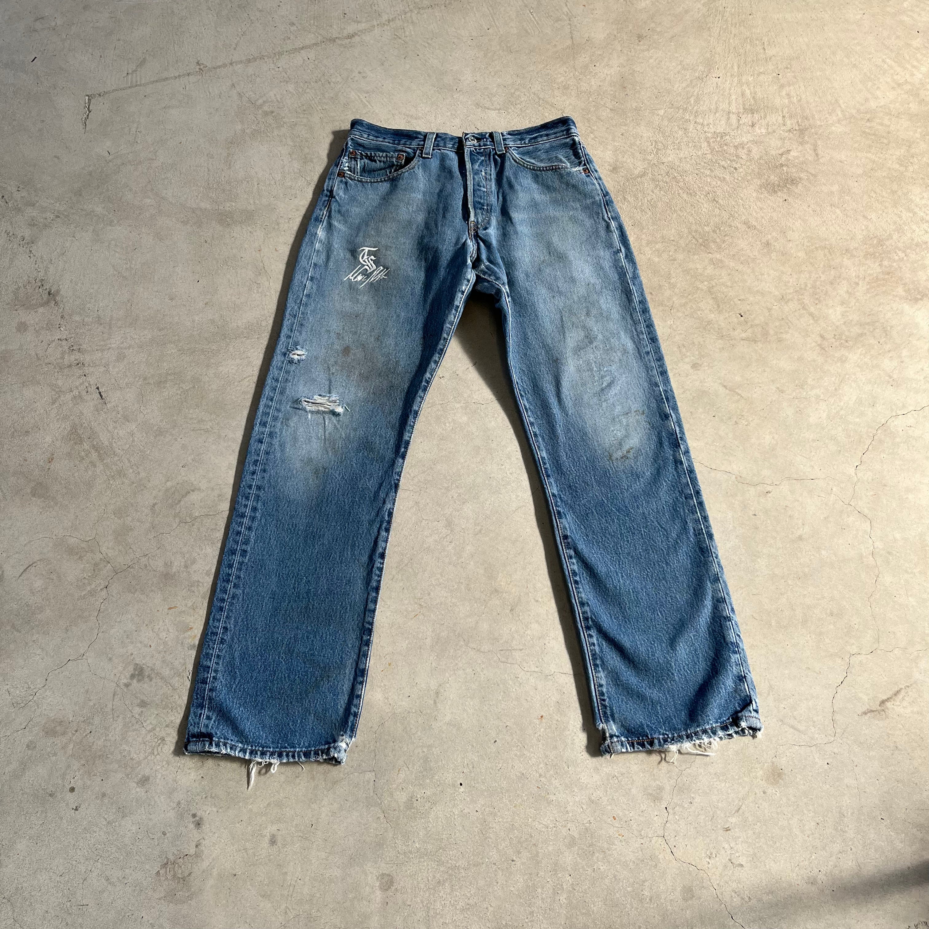 THEYSAY® x Marc Staeblein Vintage Rework Levi‘s 501 Denim W29 x L32