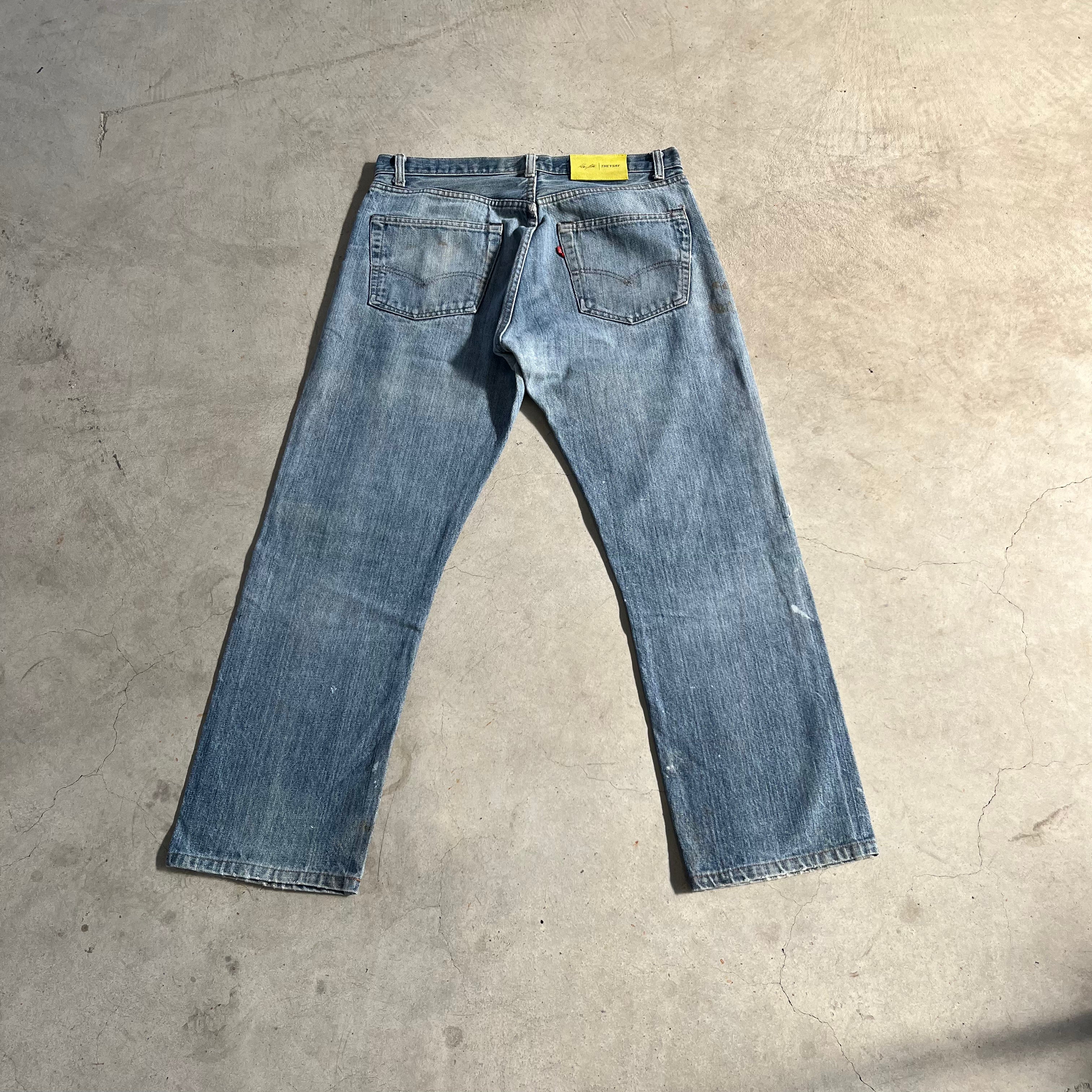 THEYSAY® x Marc Staeblein Vintage Rework Levi‘s 505 Denim W33 x L30