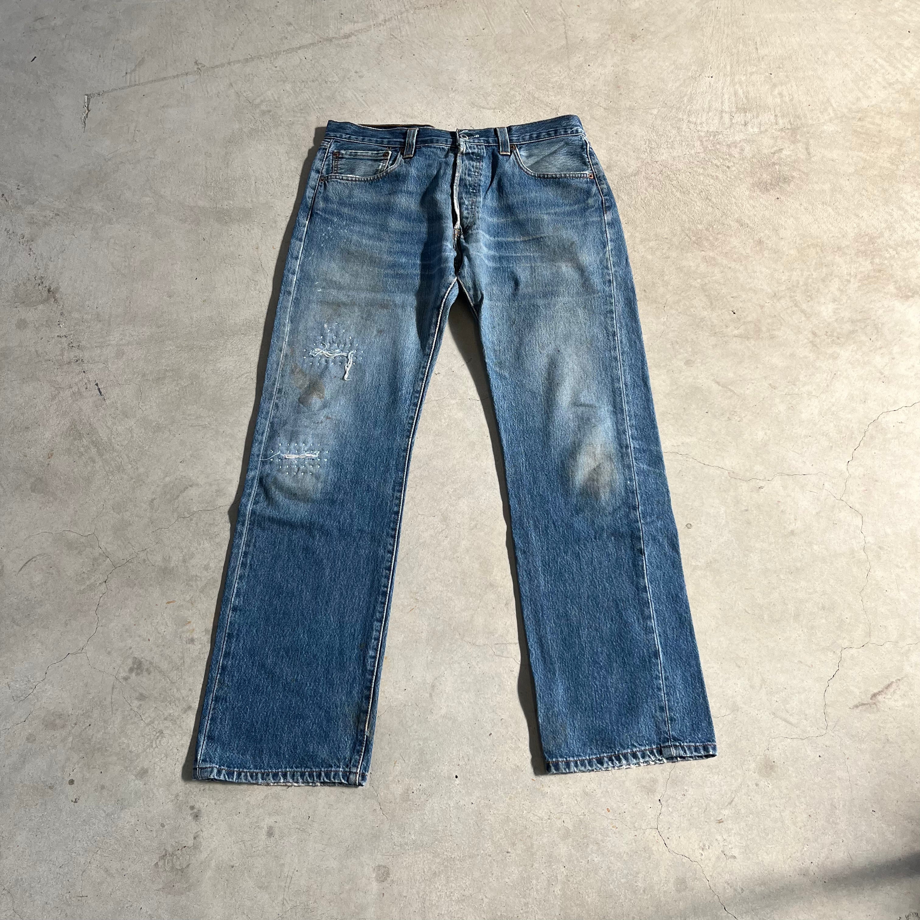 THEYSAY® x Marc Staeblein Vintage Rework Levi‘s 501 Denim W34 x L32