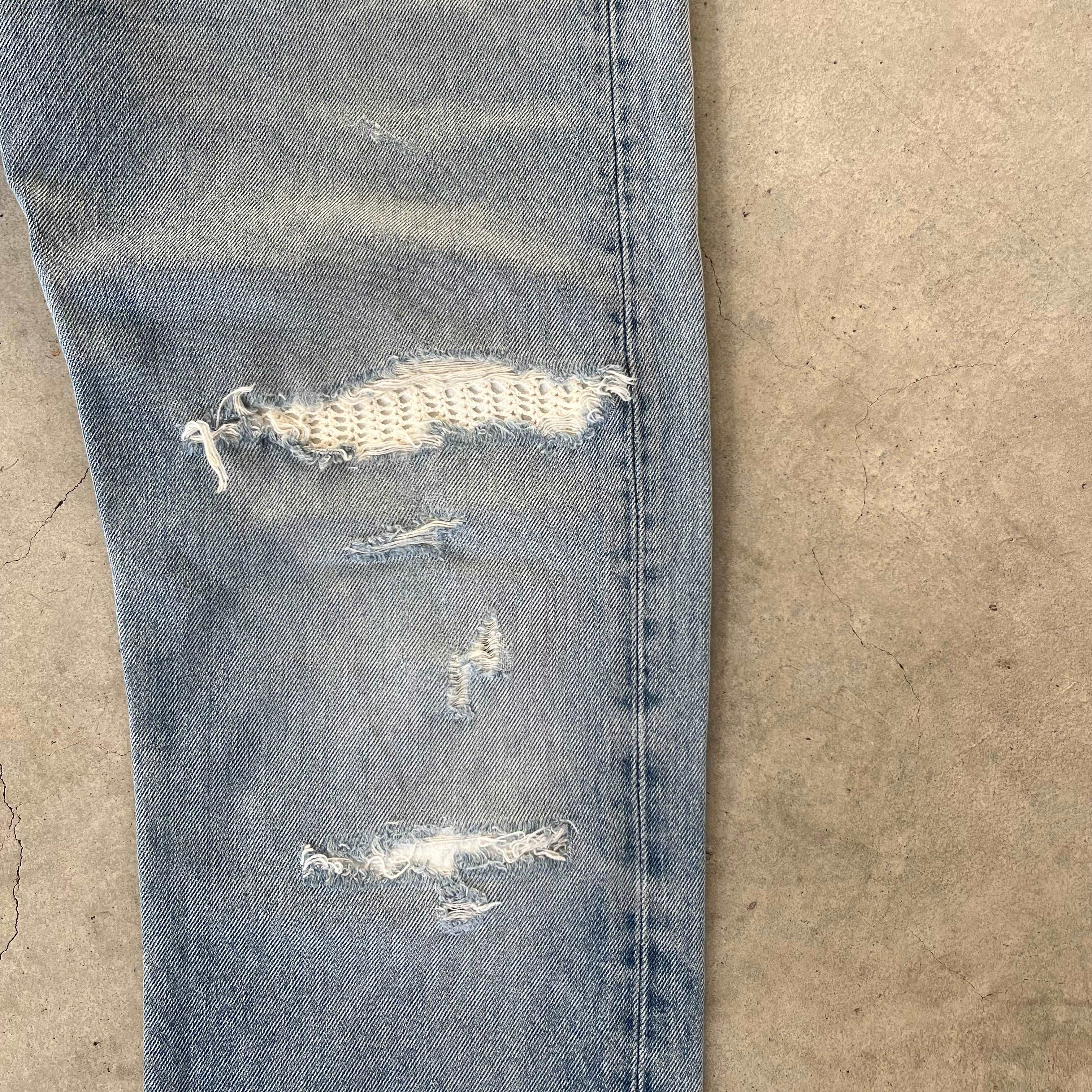 Vintage Levis 501 W30/31 *Crochet
