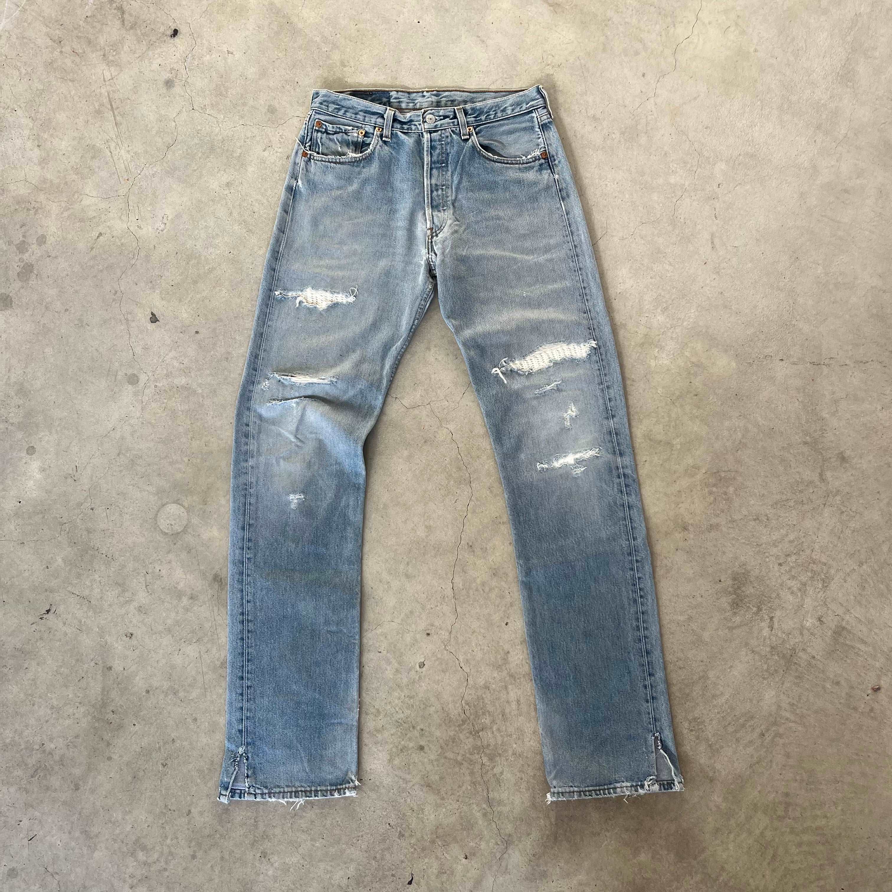 Vintage Levis 501 W30/31 *Crochet