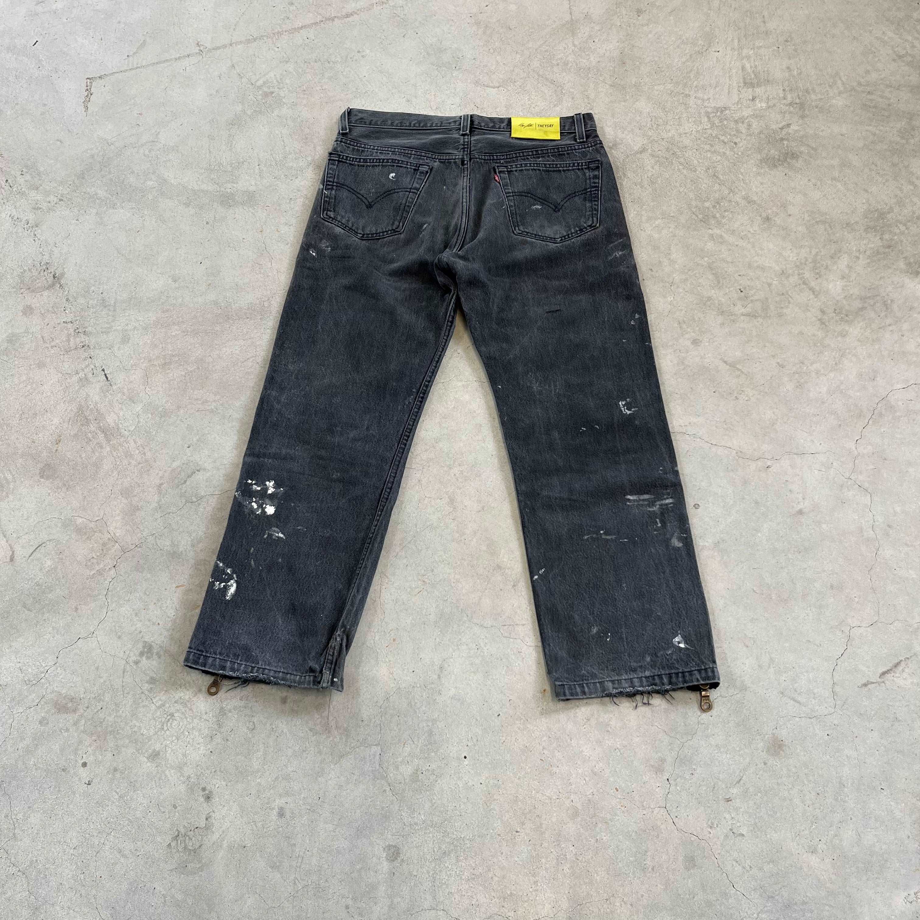 THEYSAY® x Marc Staeblein Vintage Rework Levi‘s 501 Denim W32 x L28