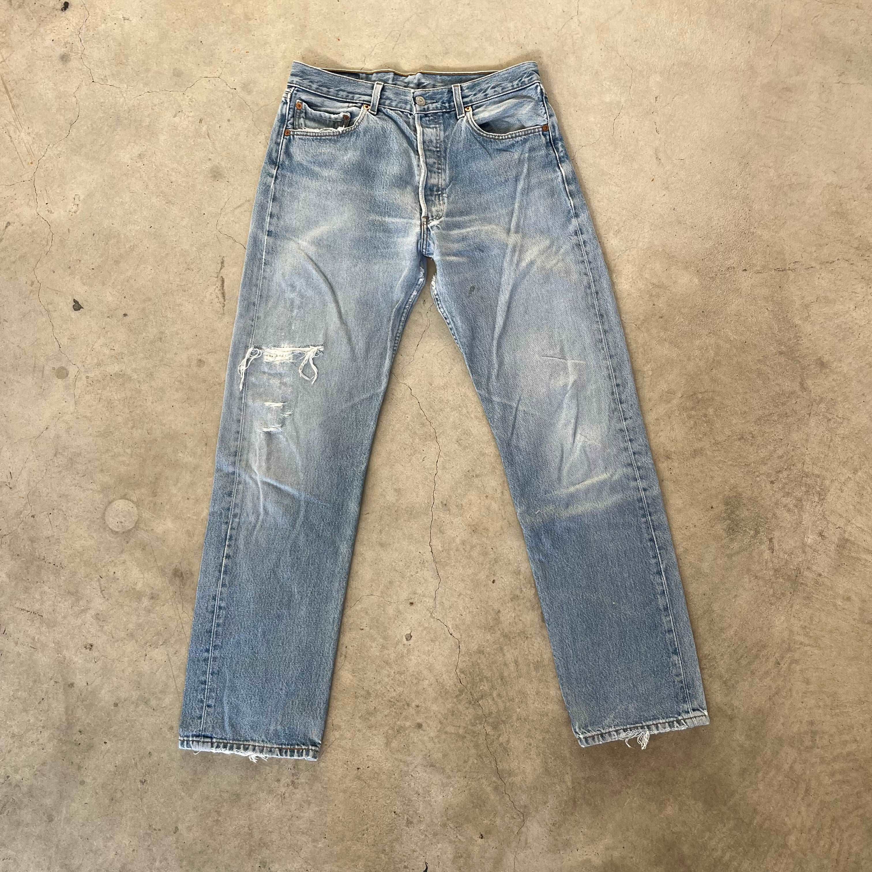 Vintage Levis 501 W31 *Crochet