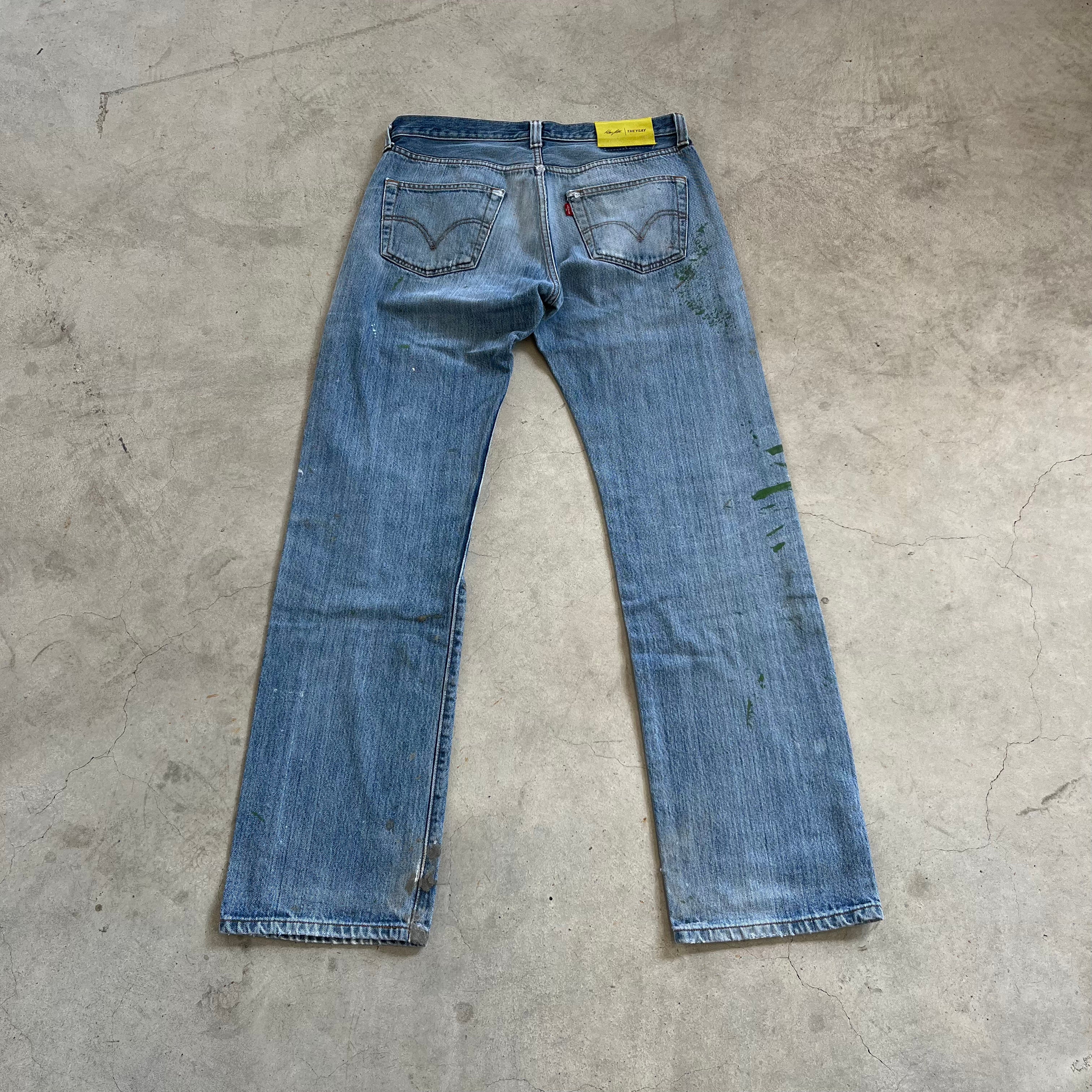 THEYSAY® x Marc Staeblein Vintage Rework Levi‘s 501 Denim W31 x L34