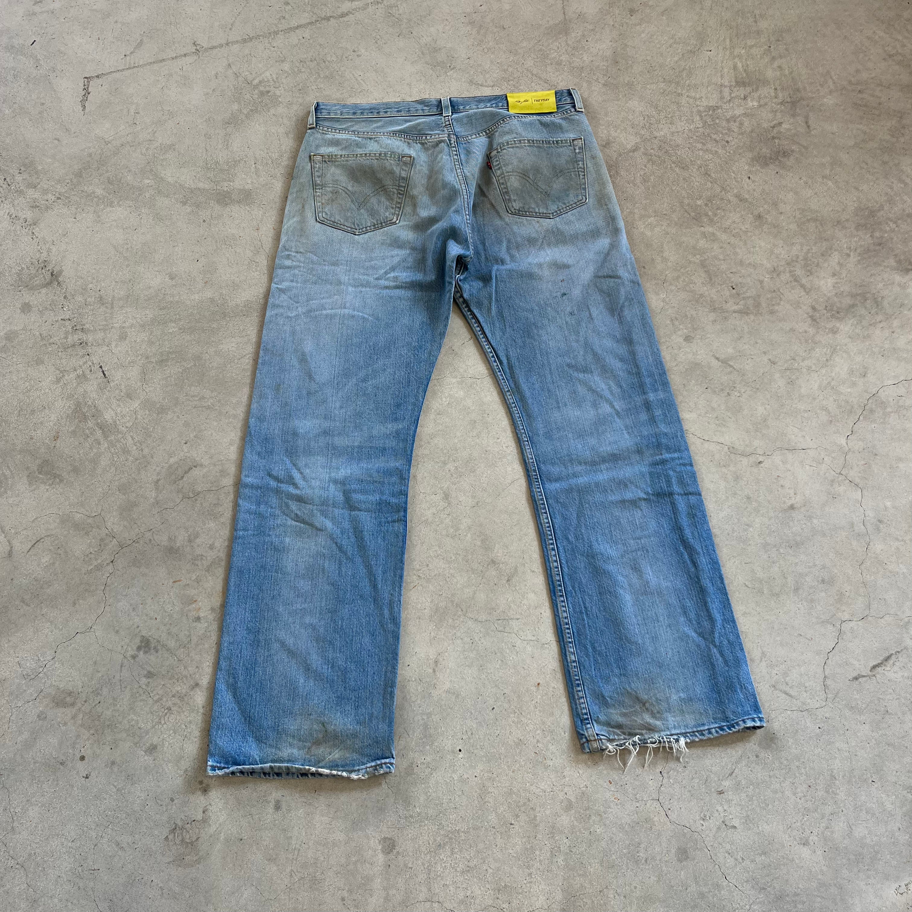 THEYSAY® x Marc Staeblein Vintage Rework Levi‘s 501 Denim W36 x L34