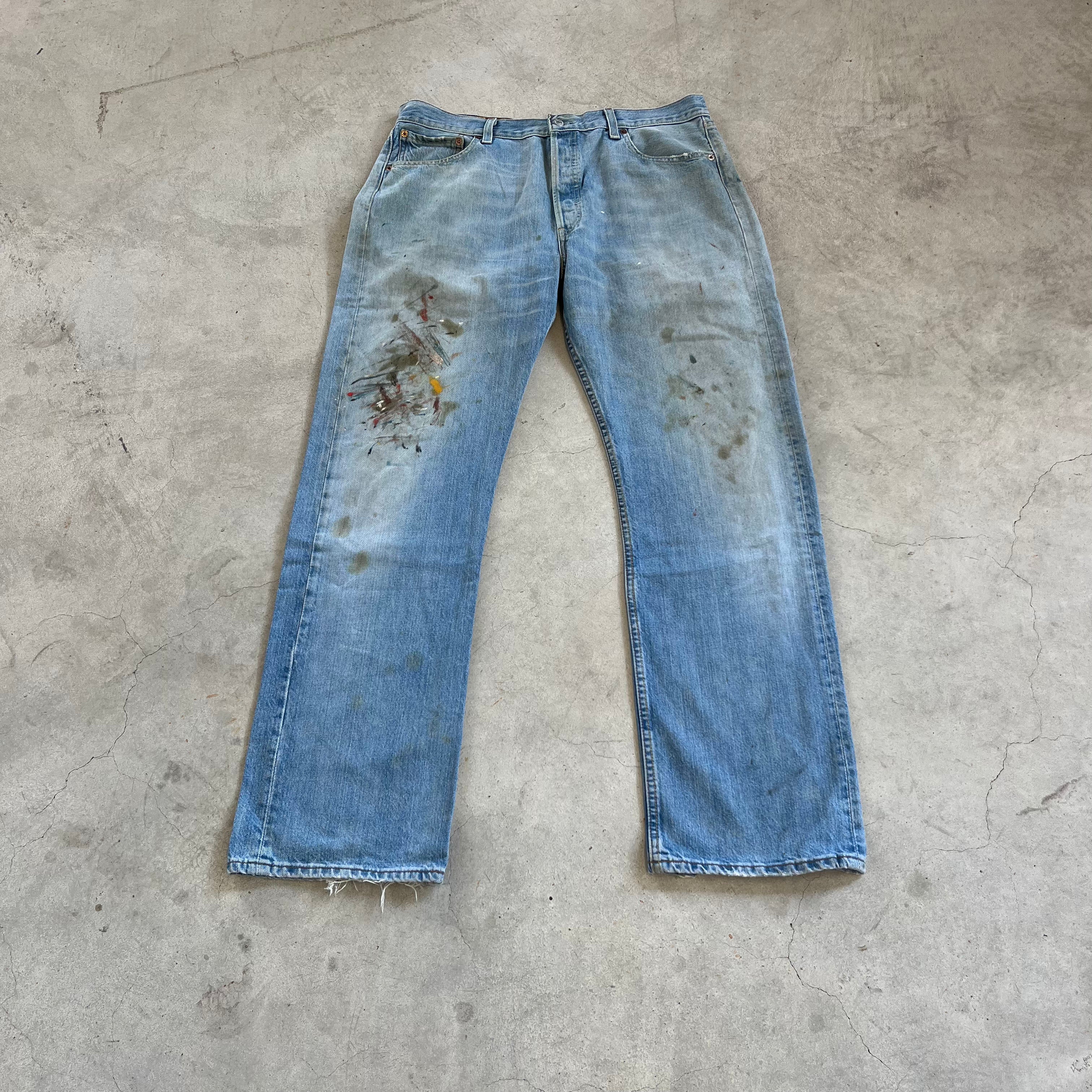 THEYSAY® x Marc Staeblein Vintage Rework Levi‘s 501 Denim W36 x L34