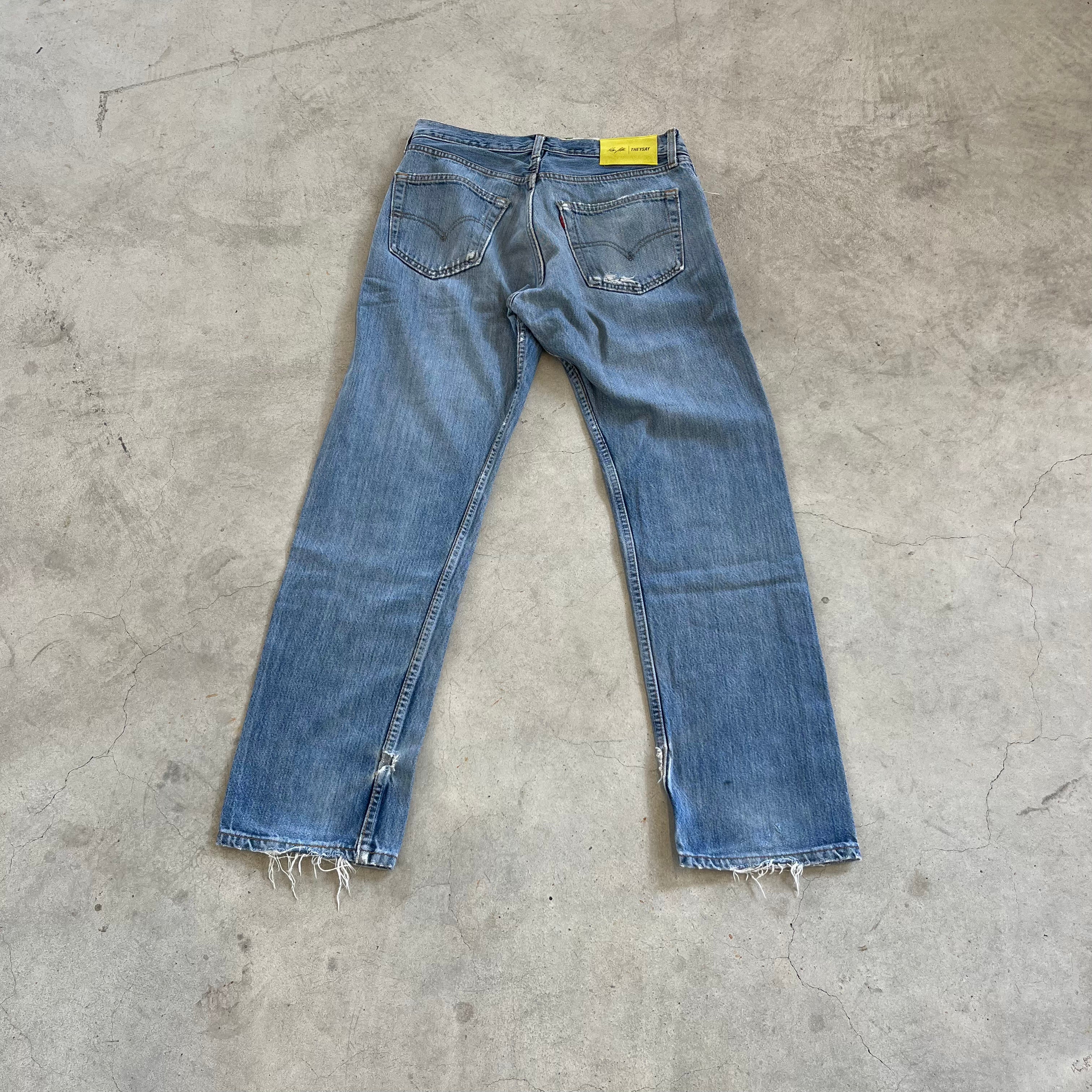 THEYSAY® x Marc Staeblein Vintage Rework Levi‘s 501 Denim W28 x L30