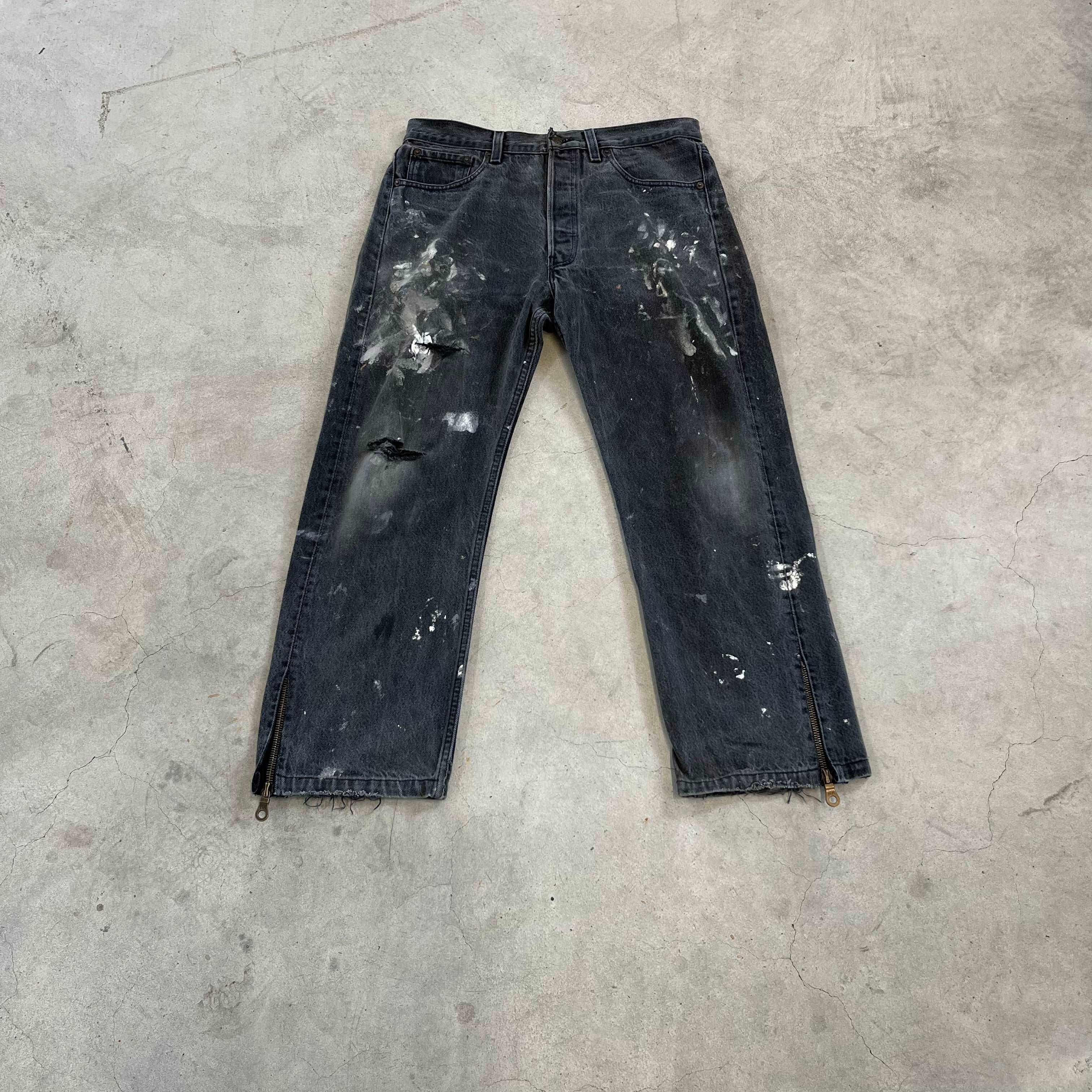 THEYSAY® x Marc Staeblein Vintage Rework Levi‘s 501 Denim W32 x L28