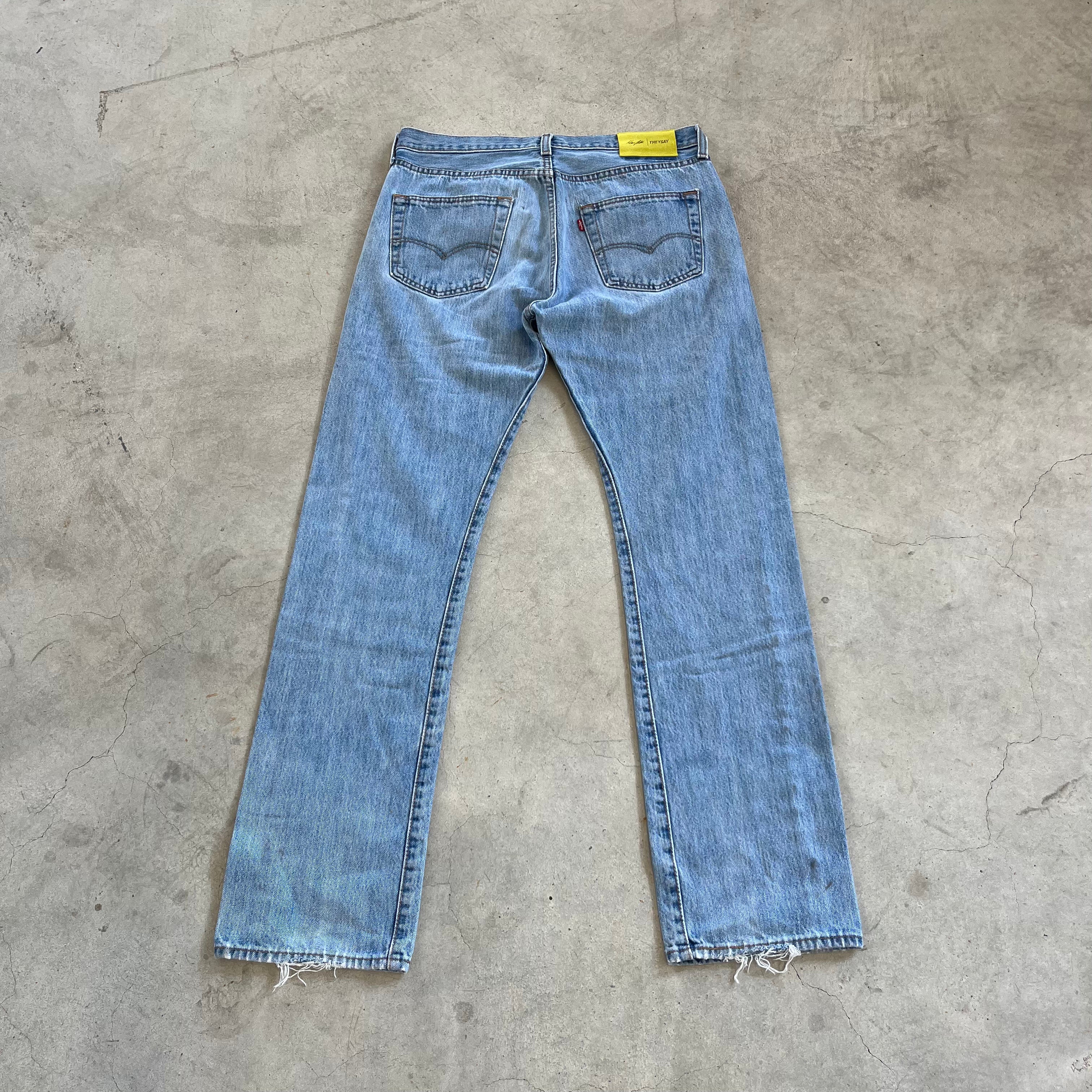 THEYSAY® x Marc Staeblein Vintage Rework Levi‘s 501 Denim W32 x L34