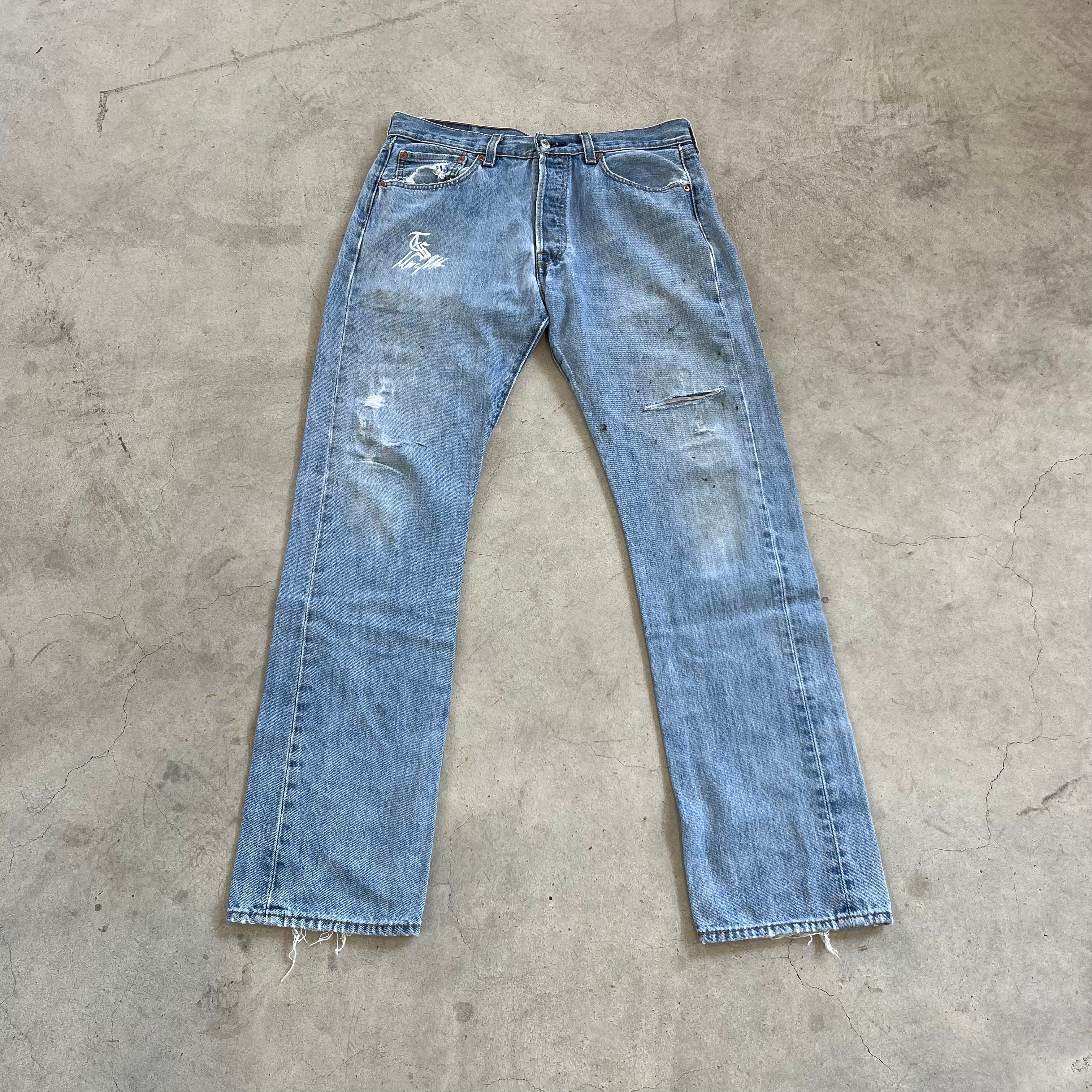 THEYSAY® x Marc Staeblein Vintage Rework Levi‘s 501 Denim W32 x L34