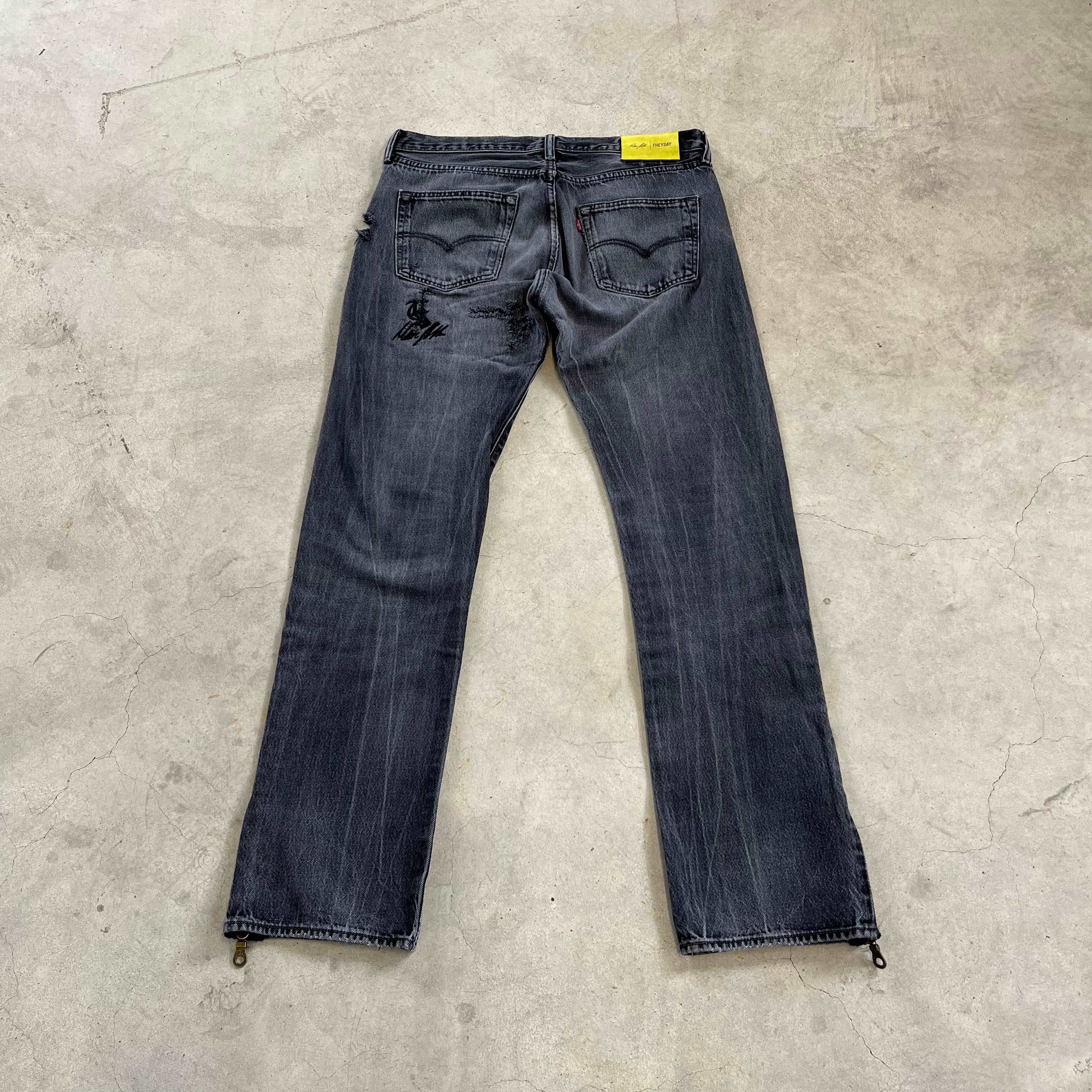 THEYSAY® x Marc Staeblein Vintage Rework Levi‘s 501 Denim W33 x L34