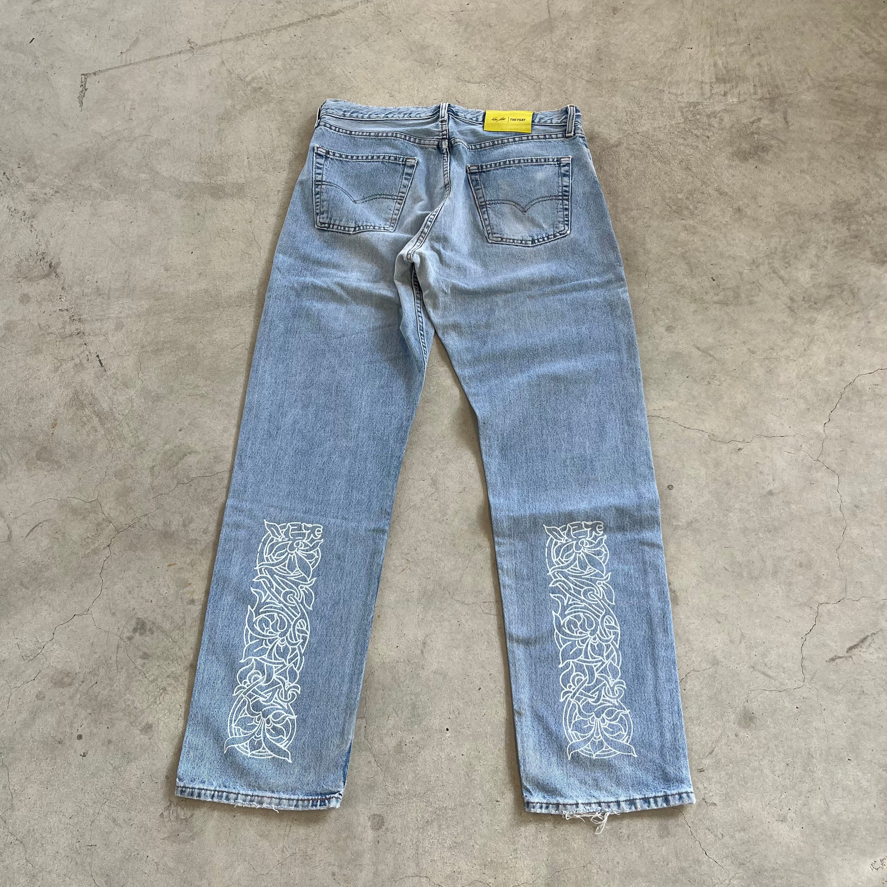 THEYSAY® x Marc Staeblein Vintage Rework Levi‘s 517 Denim W36 x L34