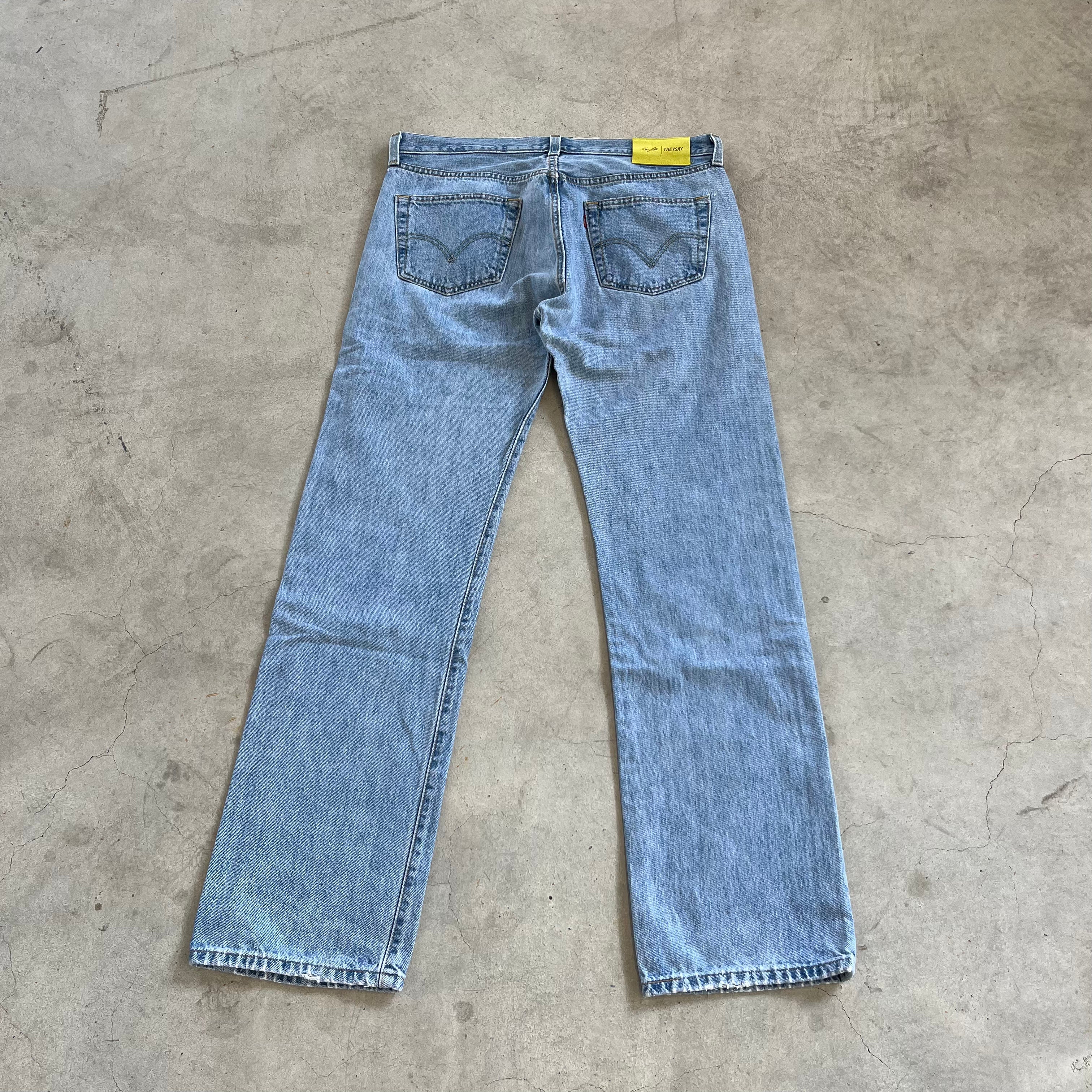 THEYSAY® x Marc Staeblein Vintage Rework Levi‘s 501 Denim W36 x L34