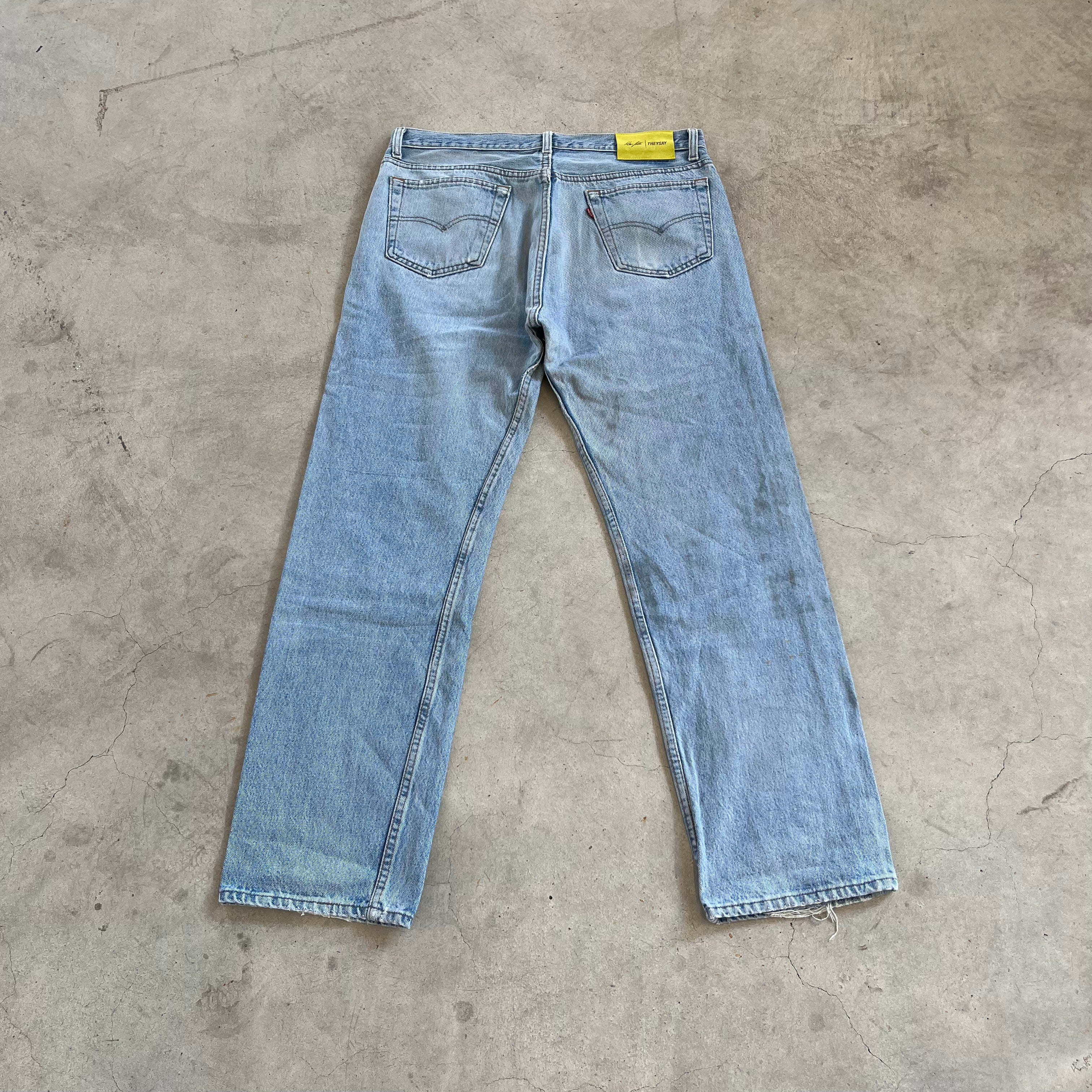 THEYSAY® x Marc Staeblein Vintage Rework Levi‘s 501 Denim W34 x L32