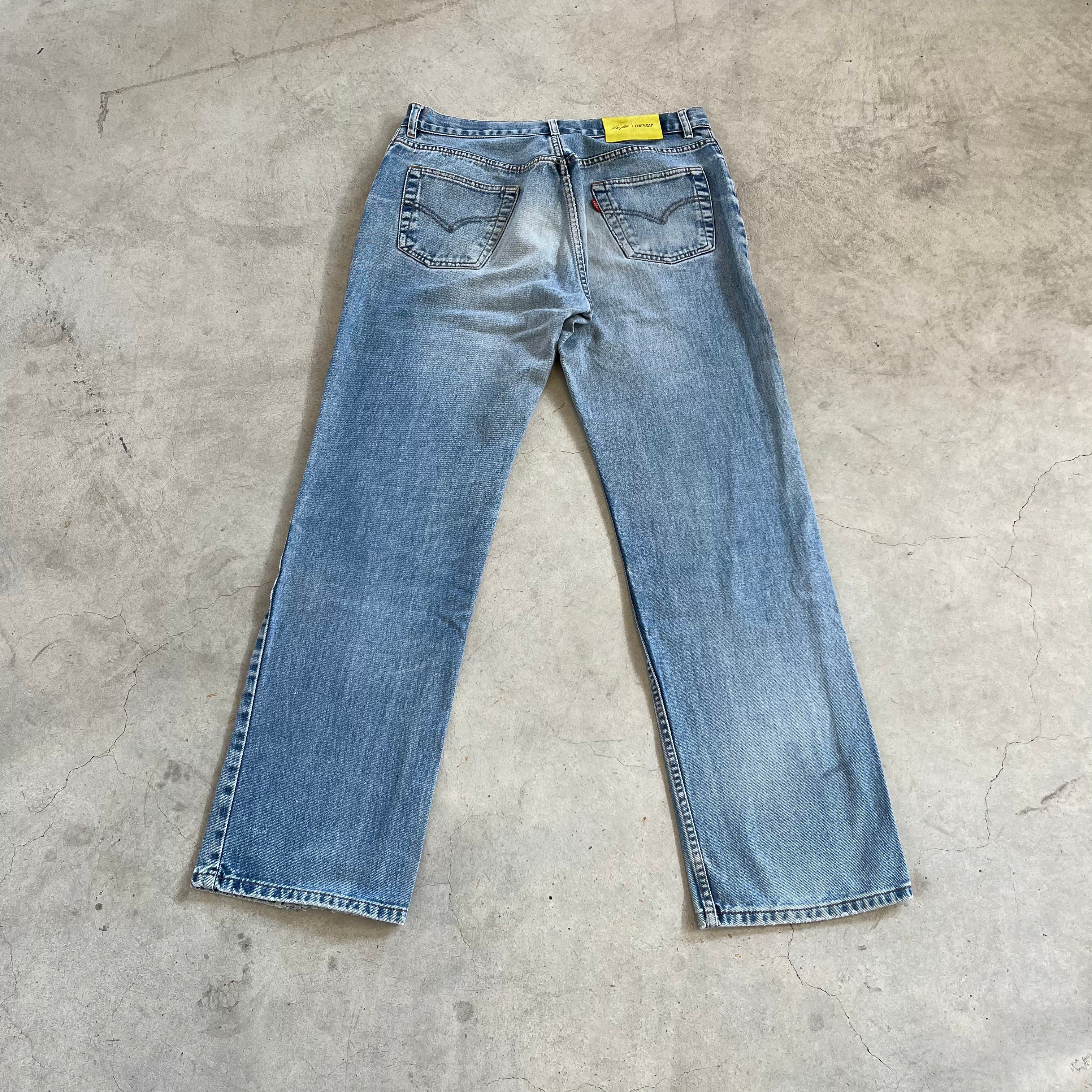 THEYSAY® x Marc Staeblein Vintage Rework Levi‘s 501 Denim W33 x L34