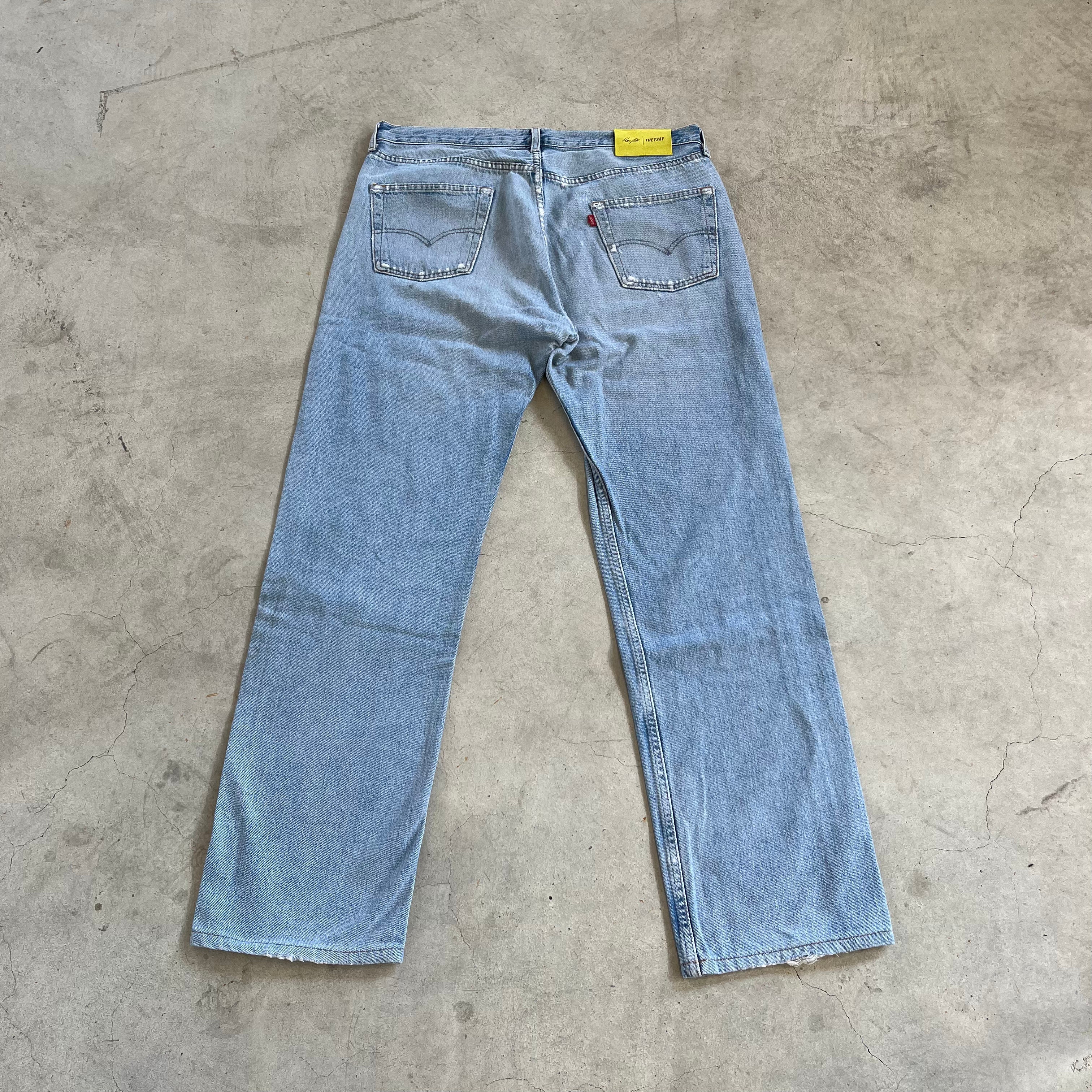 THEYSAY® x Marc Staeblein Vintage Rework Levi‘s 501 Denim W36 x L34