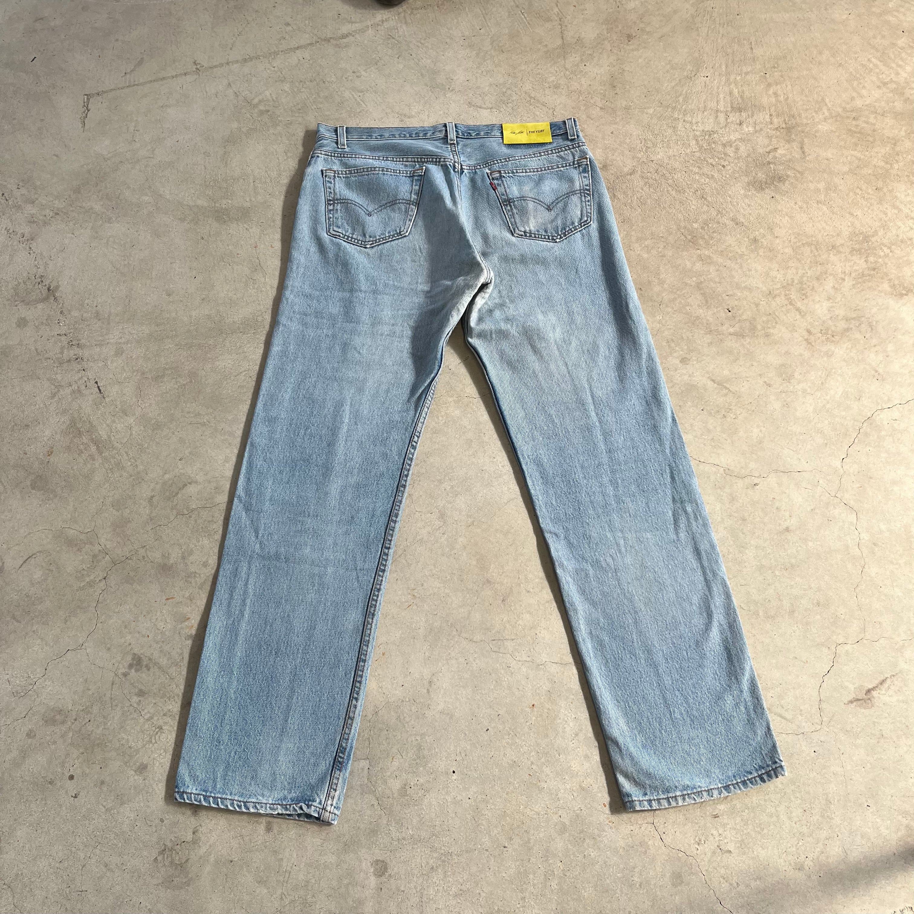 THEYSAY® x Marc Staeblein Vintage Rework Levi‘s 501 Denim W34 x L34