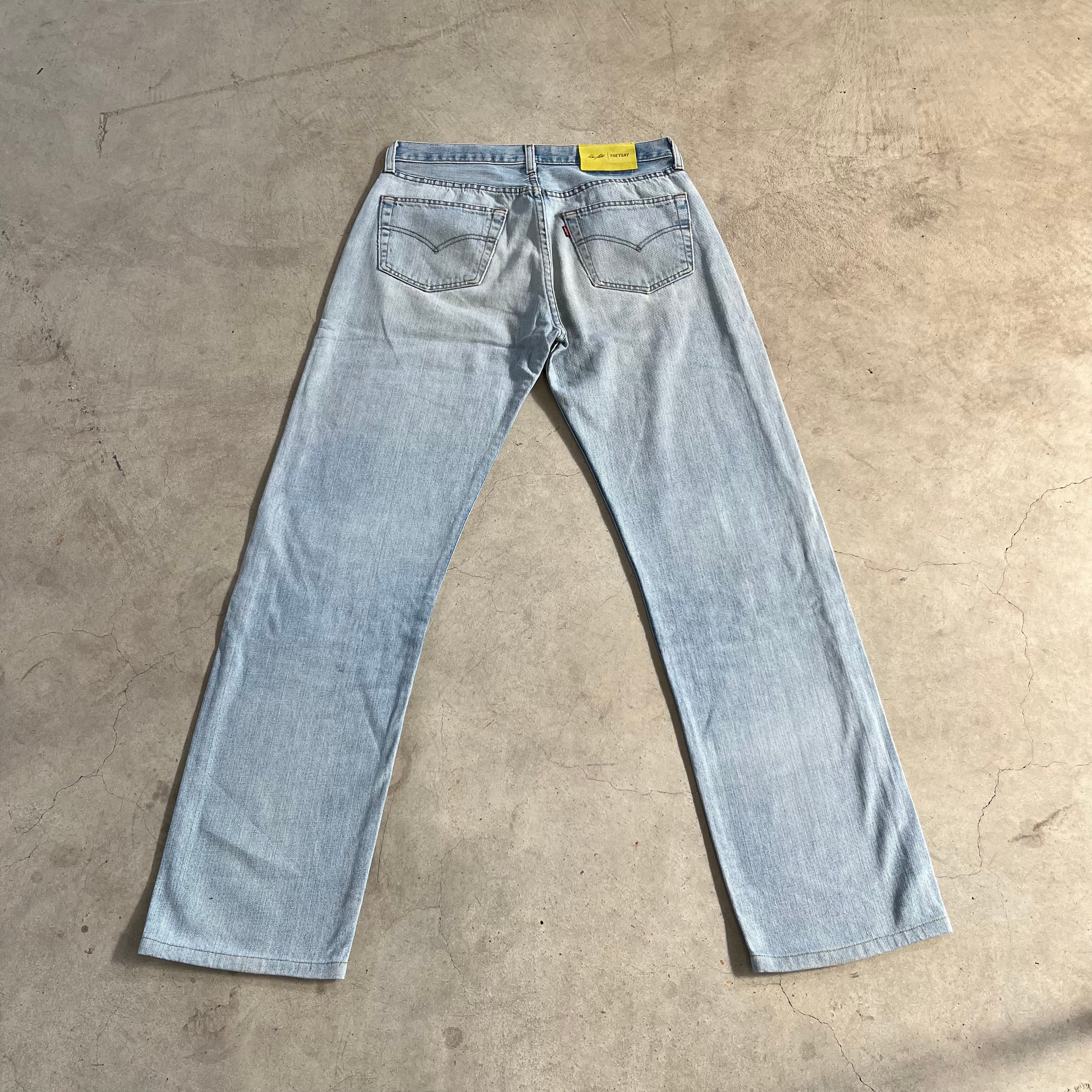 THEYSAY® x Marc Staeblein Vintage Rework Levi‘s 501 Denim W29 x L34