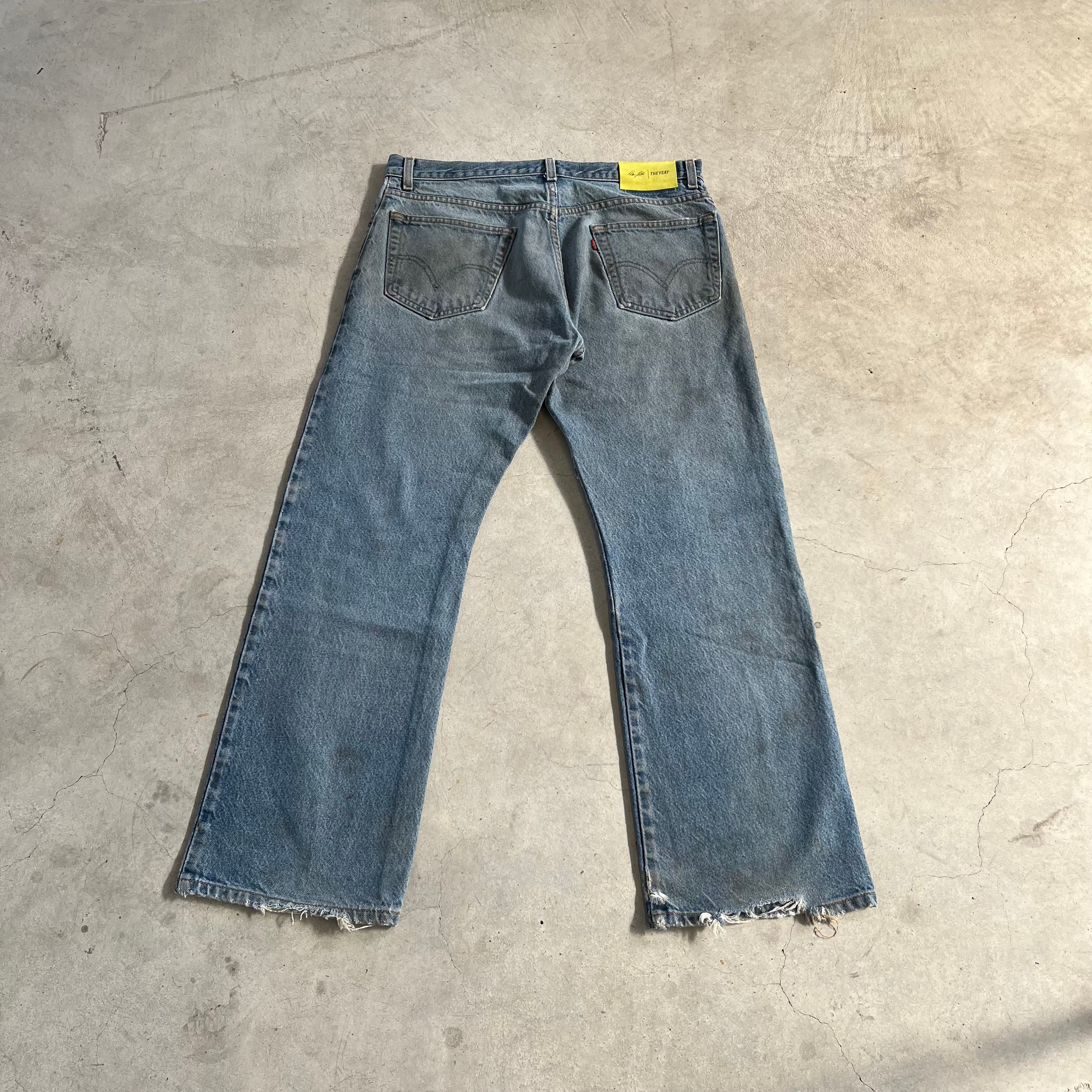 THEYSAY® x Marc Staeblein Vintage Rework Levi‘s 517 Denim W36 x L32