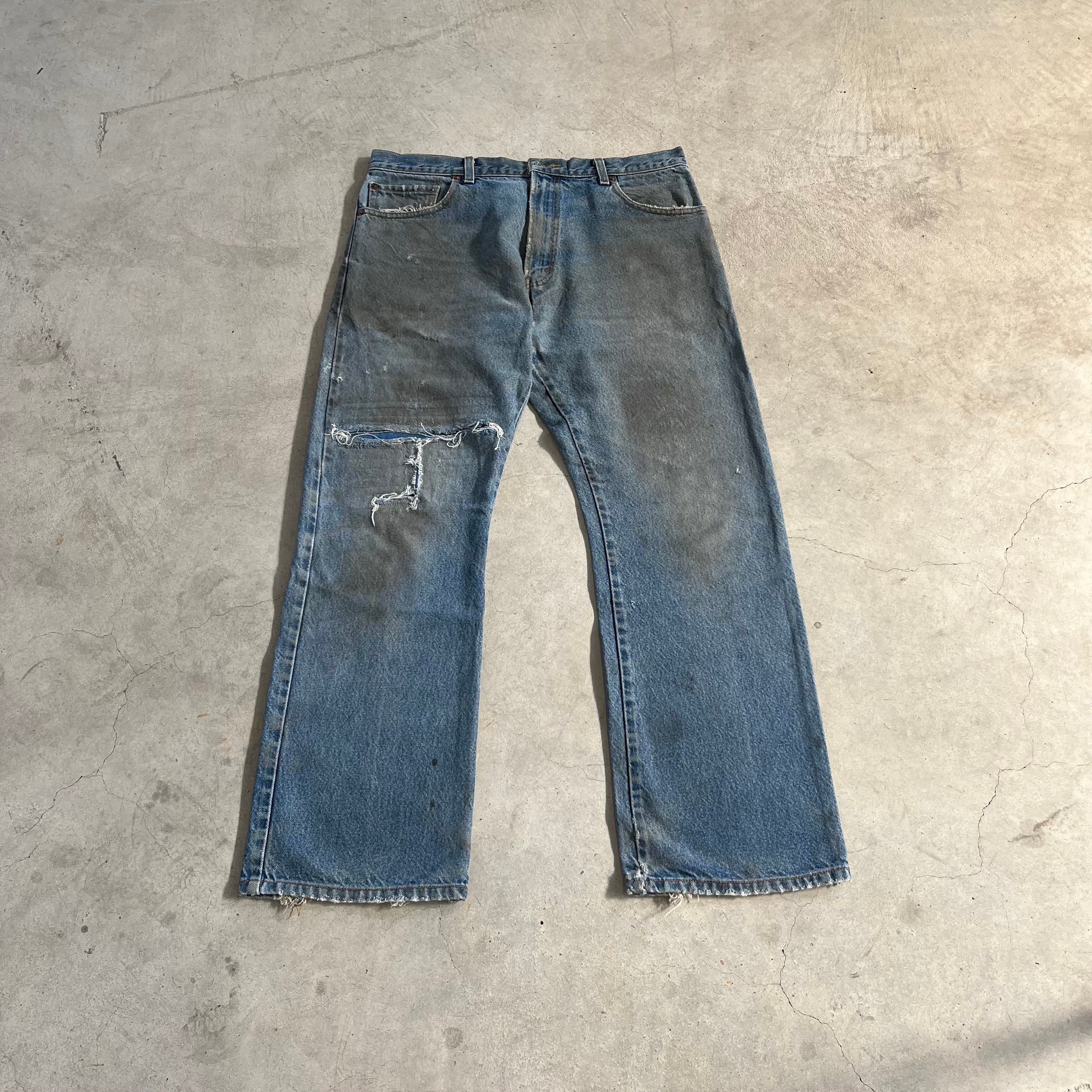 THEYSAY® x Marc Staeblein Vintage Rework Levi‘s 517 Denim W36 x L32