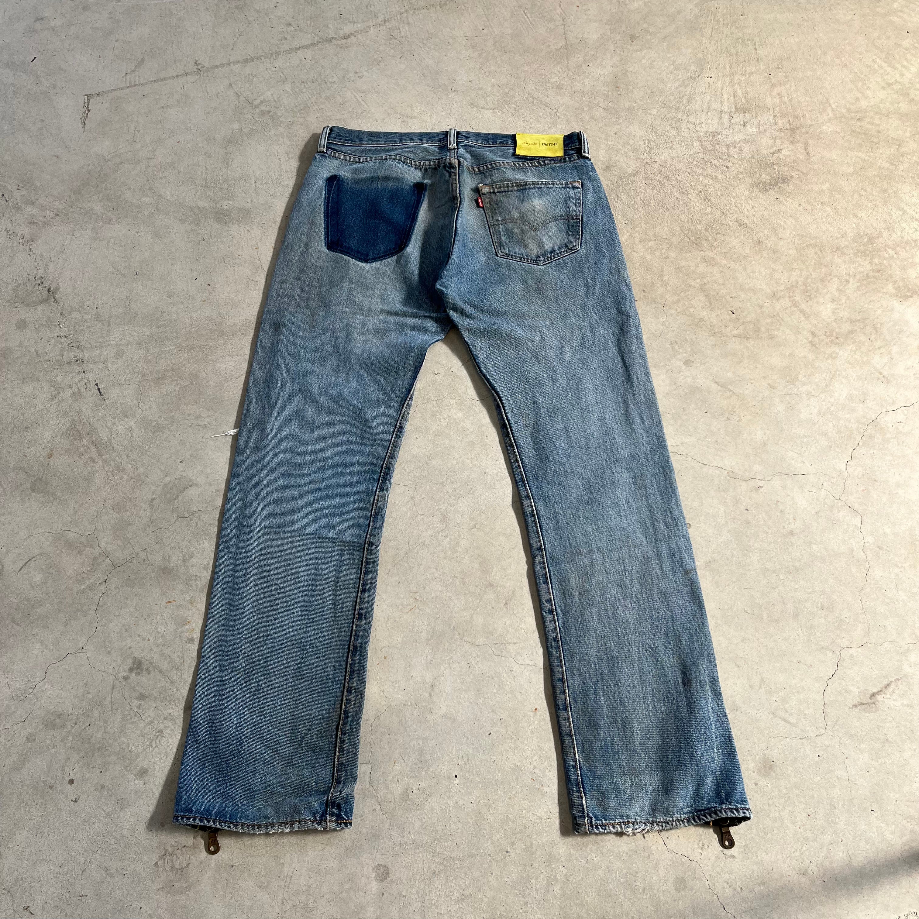 THEYSAY® x Marc Staeblein Vintage Rework Levi‘s 501 Denim W34 x L34