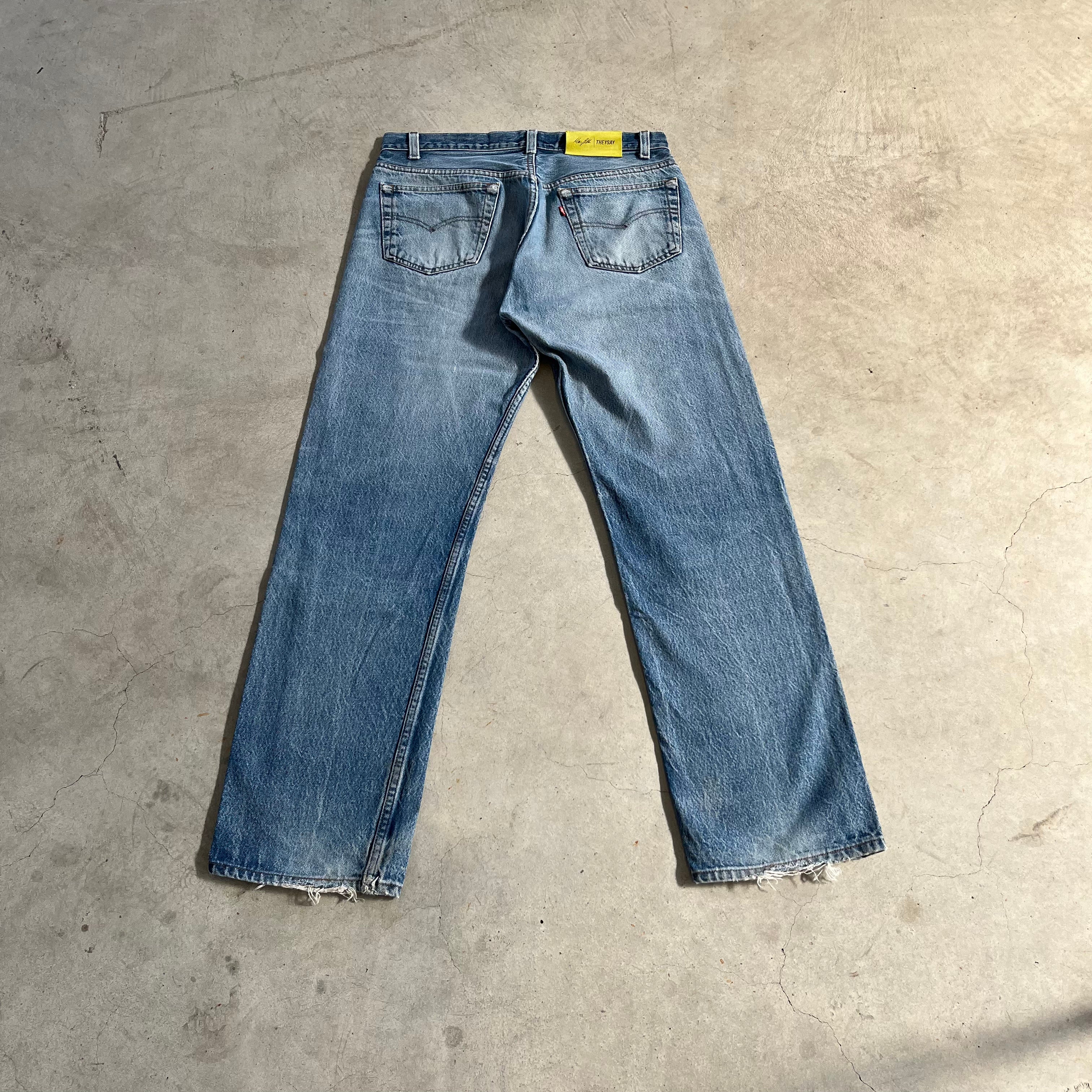 THEYSAY® x Marc Staeblein Vintage Rework Levi‘s 501 Denim W31 x L32