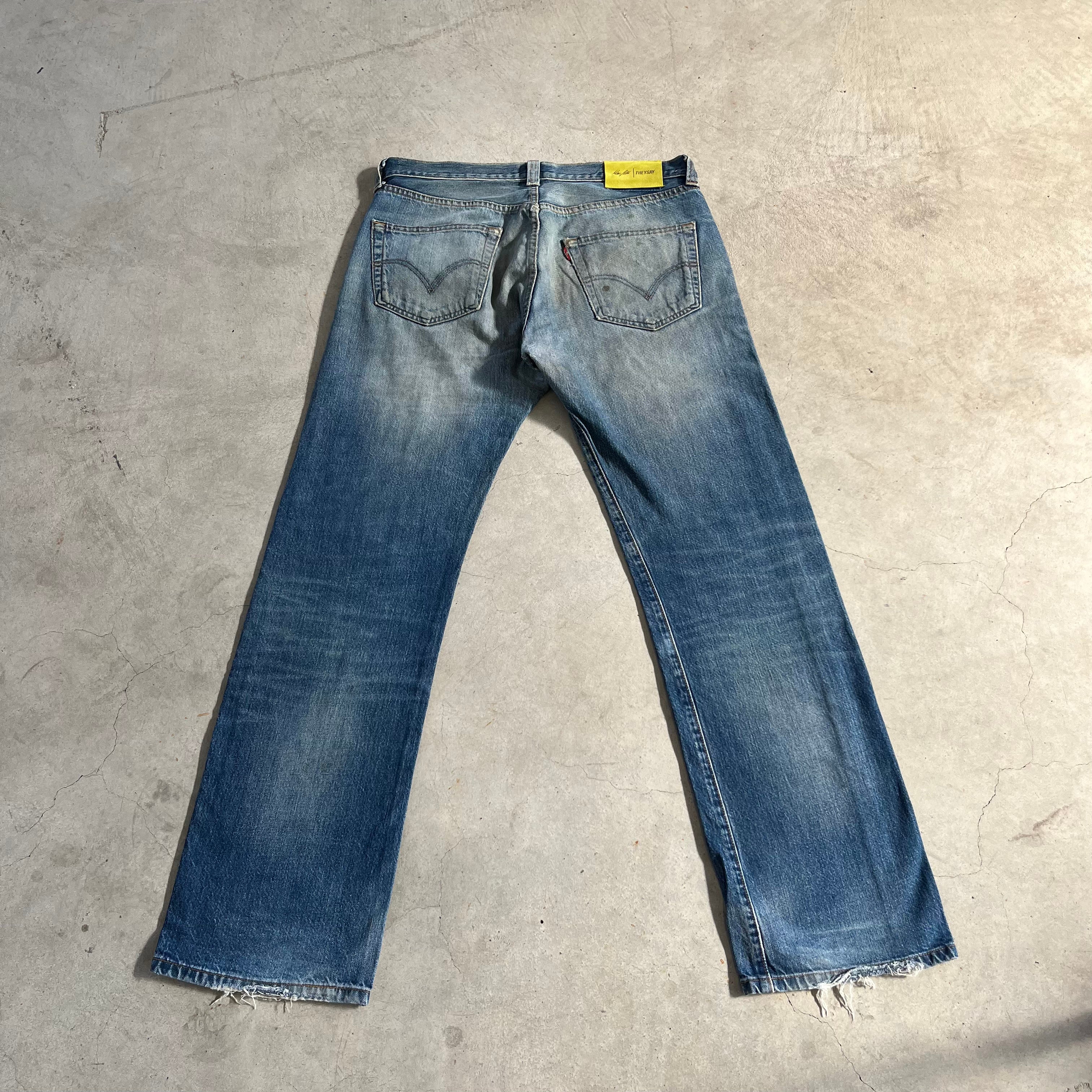 THEYSAY® x Marc Staeblein Vintage Rework Levi‘s 501 Denim W34 x L34