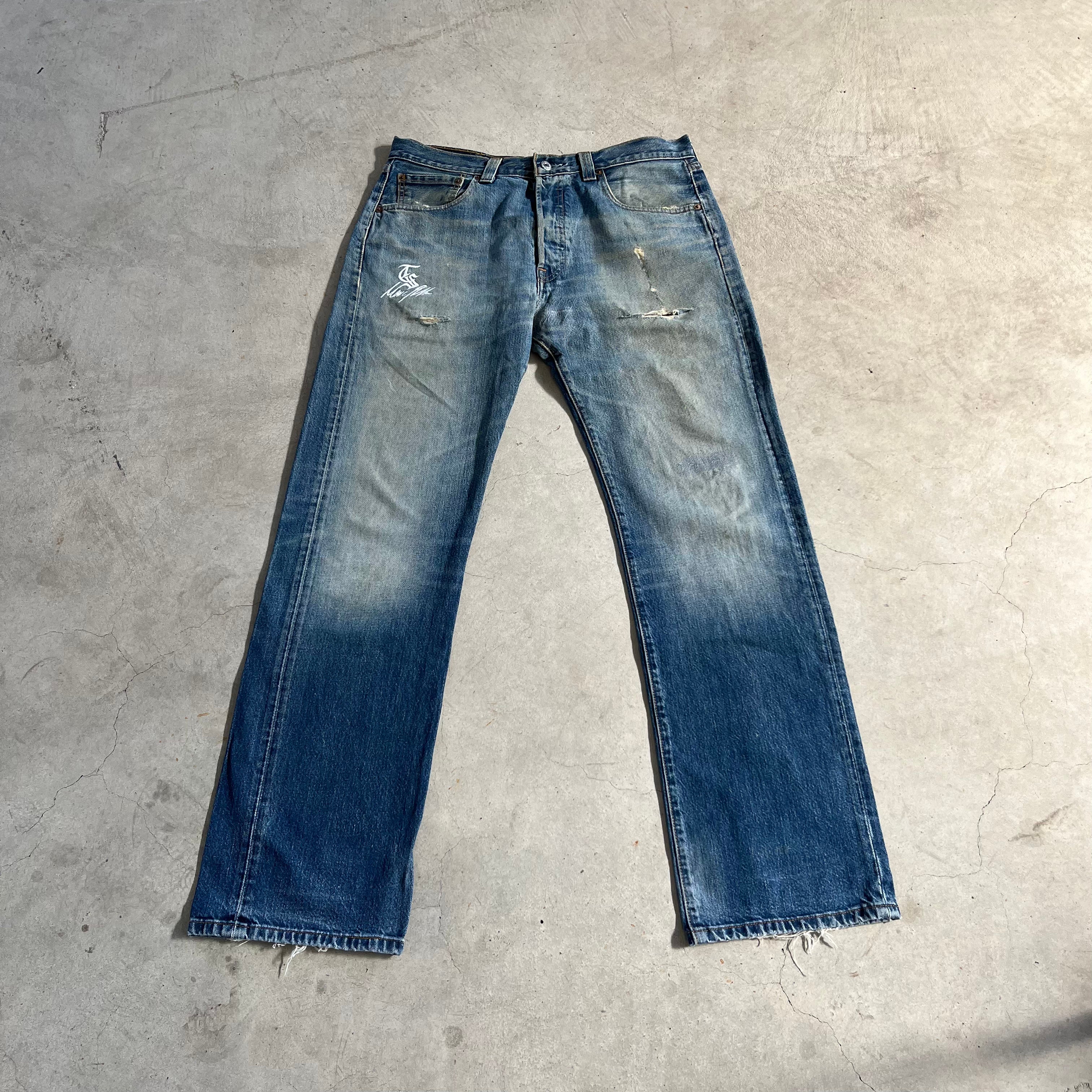 THEYSAY® x Marc Staeblein Vintage Rework Levi‘s 501 Denim W34 x L34