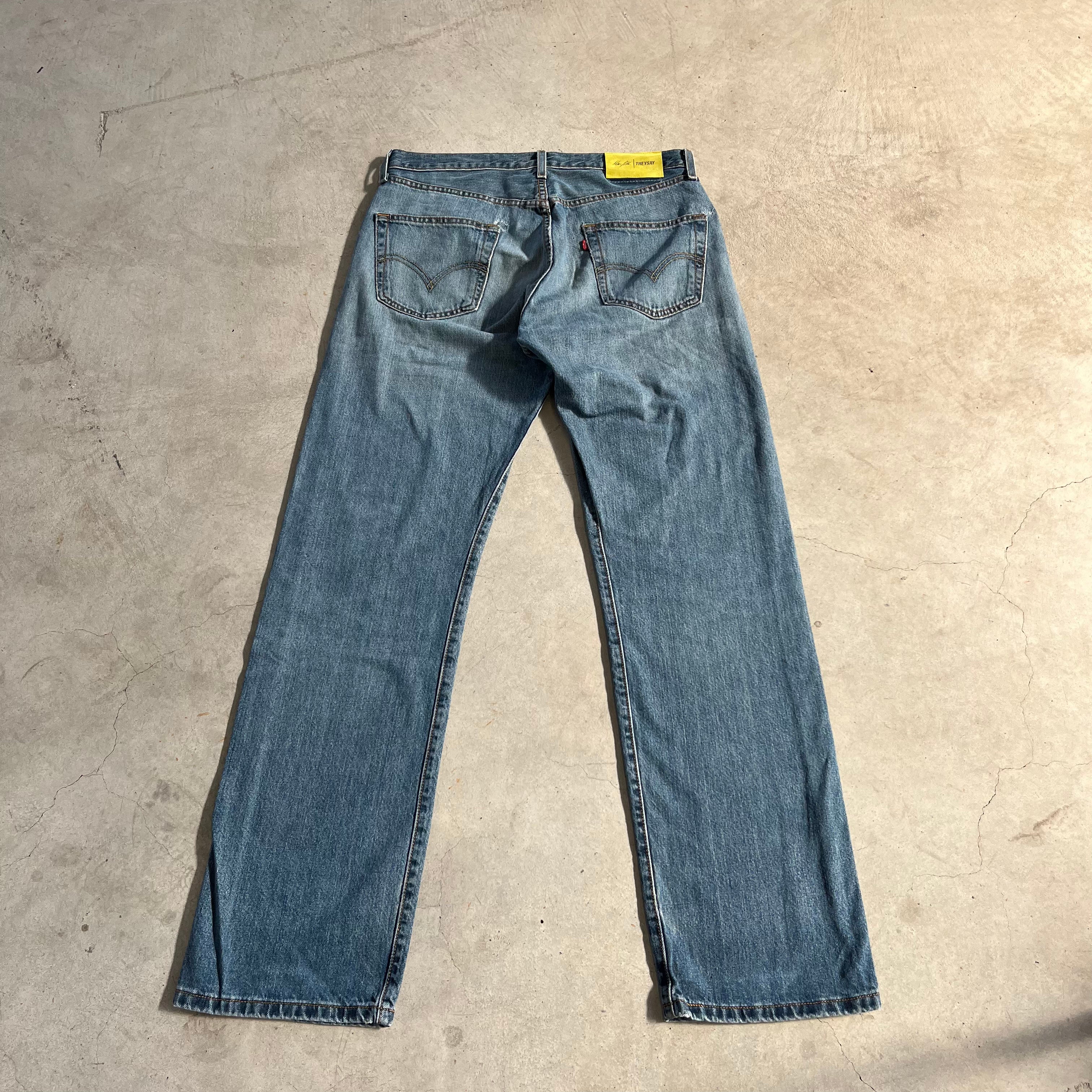 THEYSAY® x Marc Staeblein Vintage Rework Levi‘s 501 Denim W32 x L36