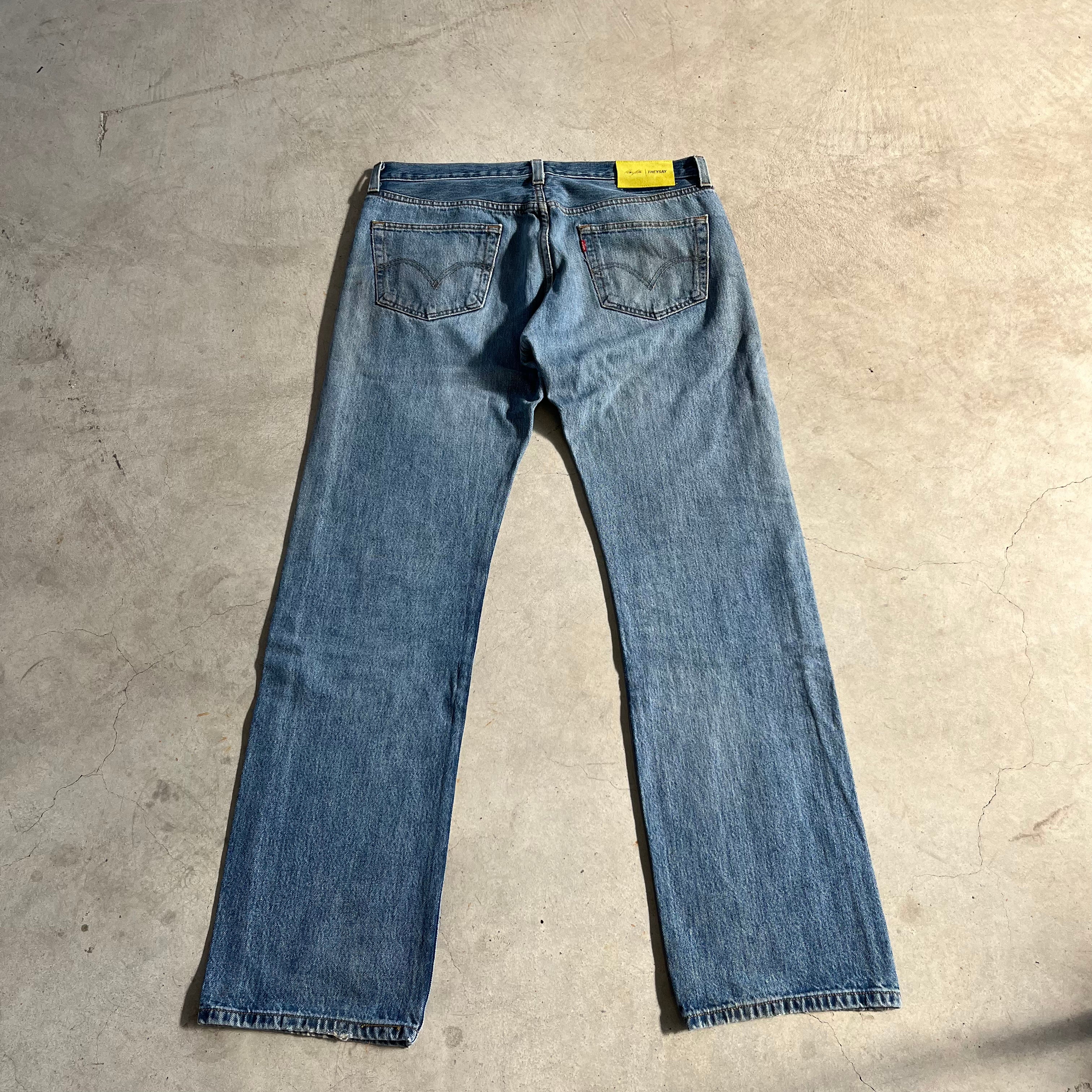 THEYSAY® x Marc Staeblein Vintage Rework Levi‘s 501 Denim W36 x L36