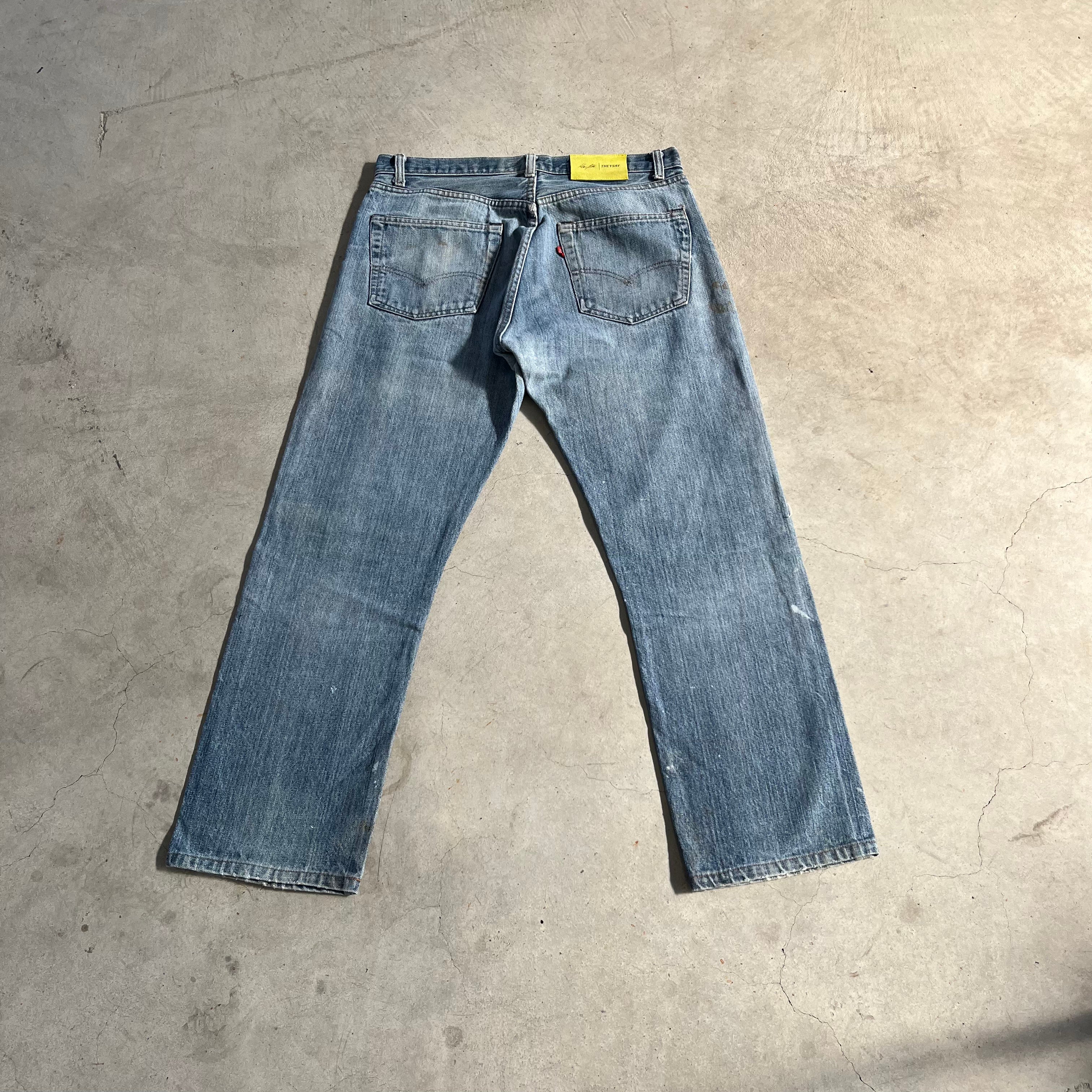 THEYSAY® x Marc Staeblein Vintage Rework Levi‘s 505 Denim W33 x L30