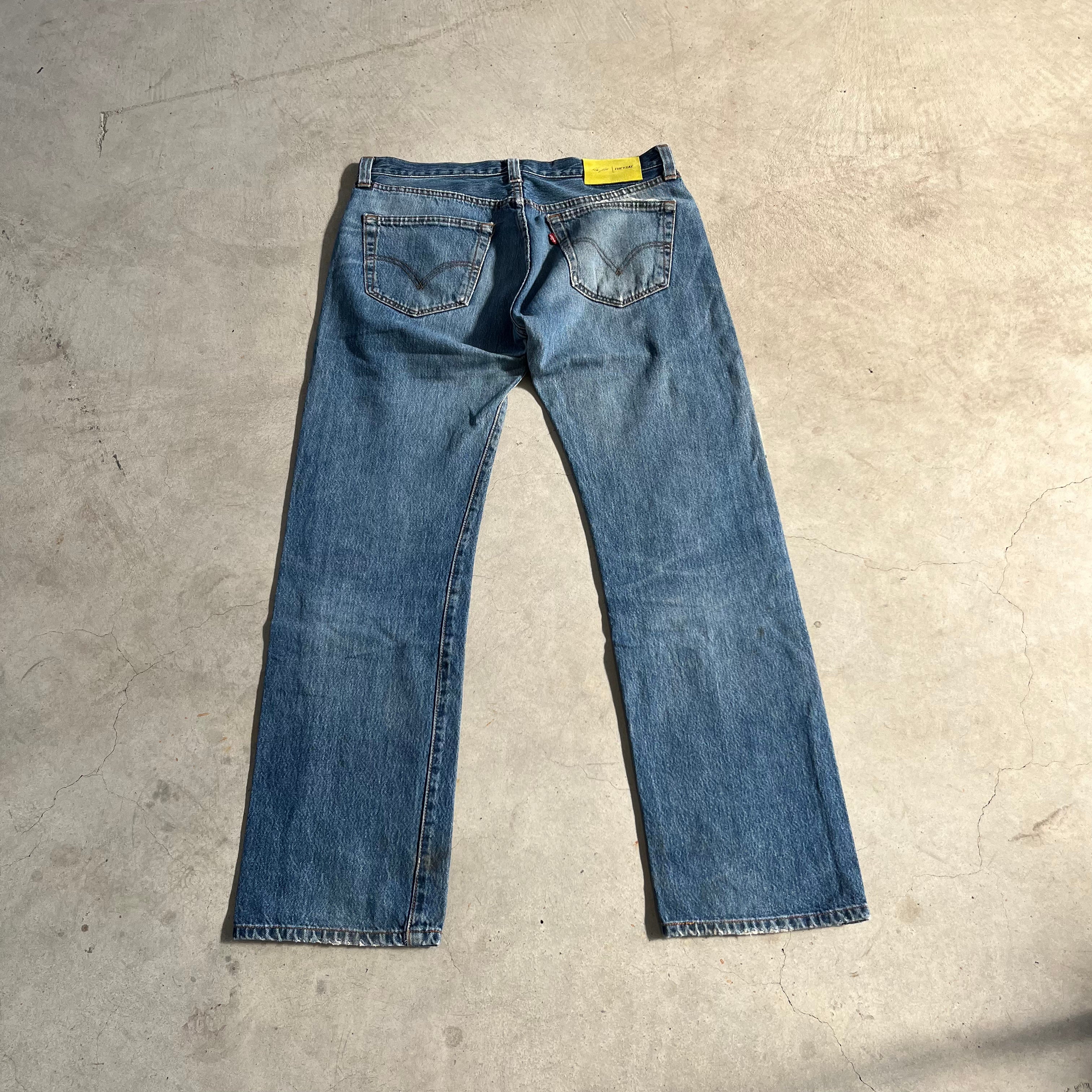 THEYSAY® x Marc Staeblein Vintage Rework Levi‘s 501 Denim W34 x L32