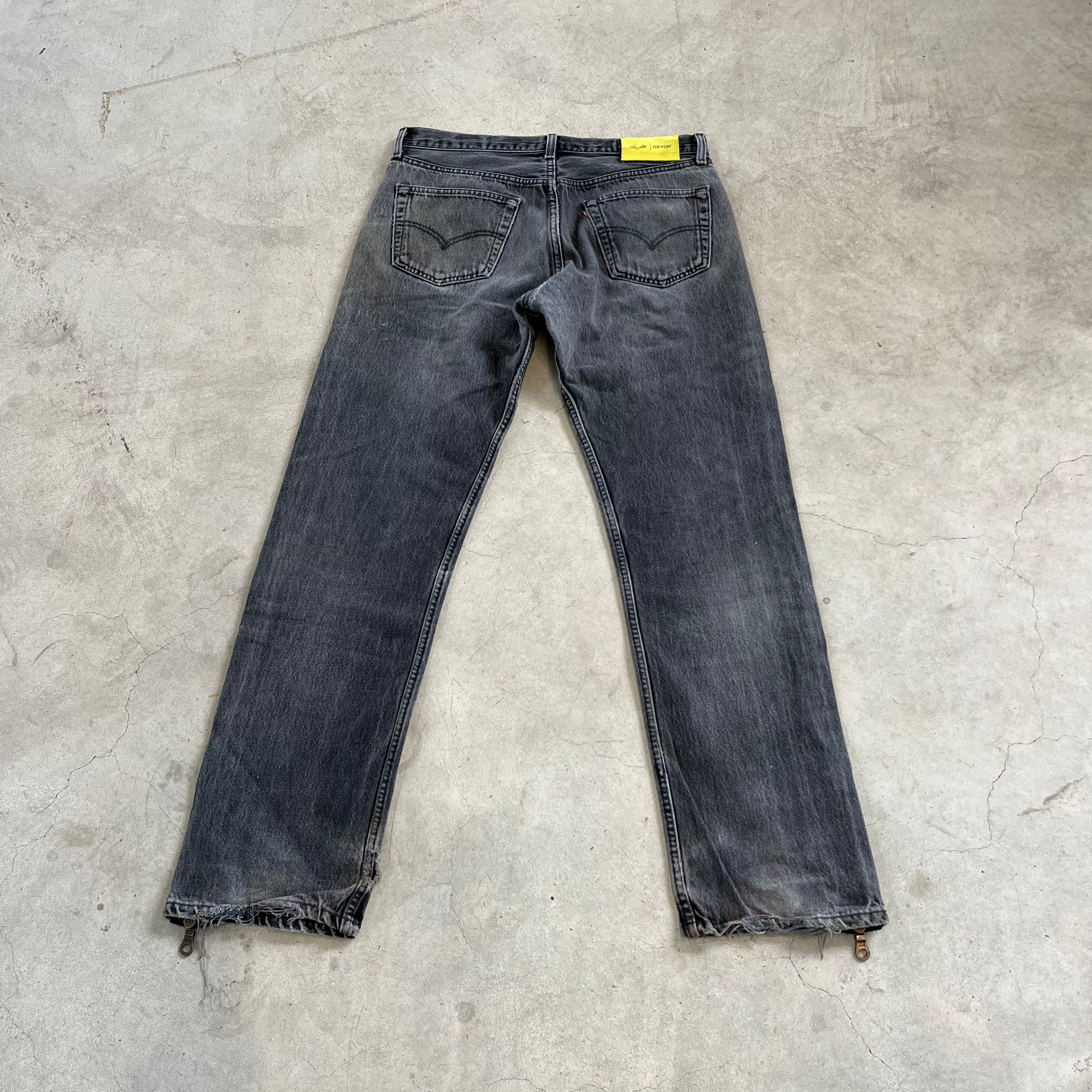 THEYSAY® x Marc Staeblein Vintage Rework Levi‘s 501 Denim W32 x L32