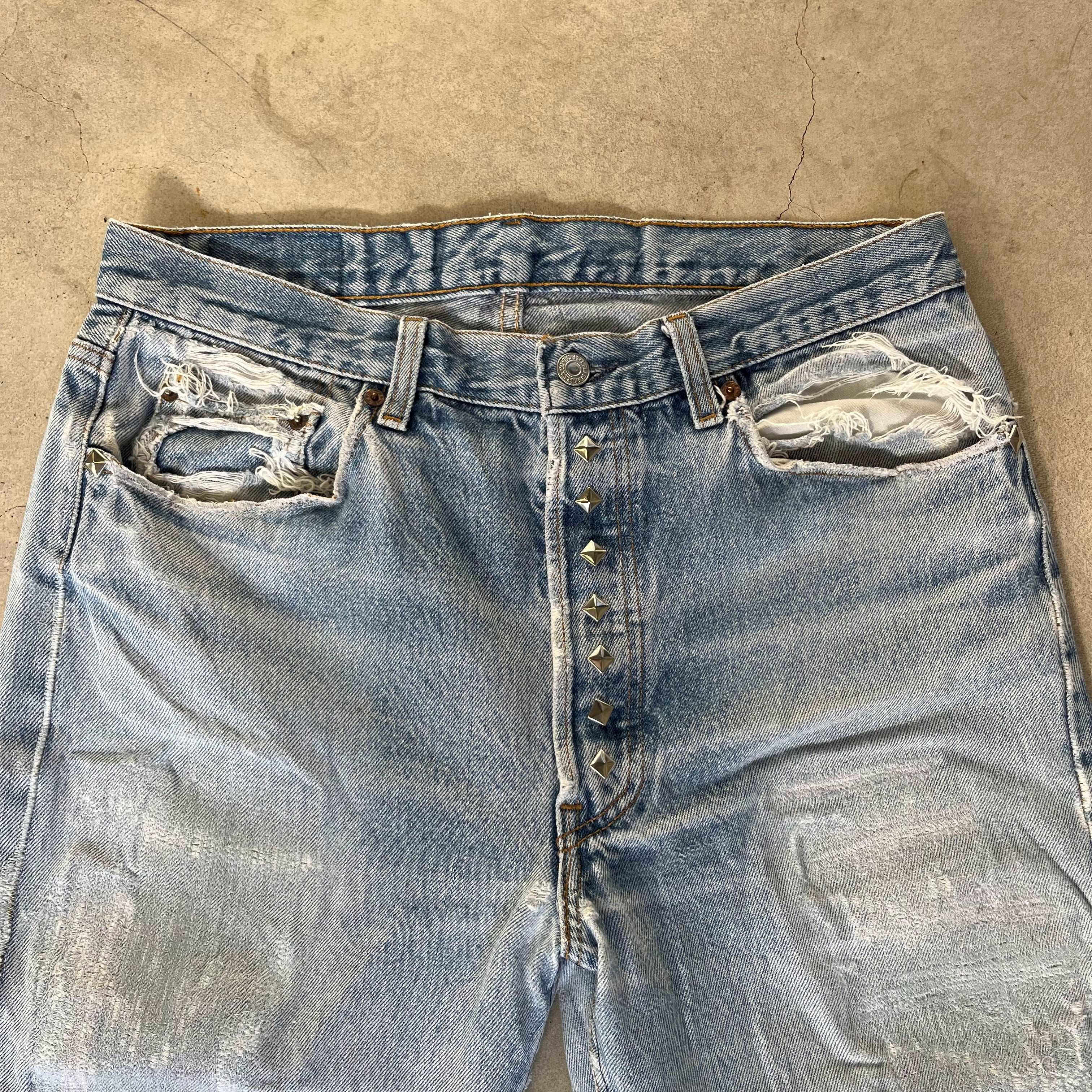 Vintage Levis 501 W32 *Rivets