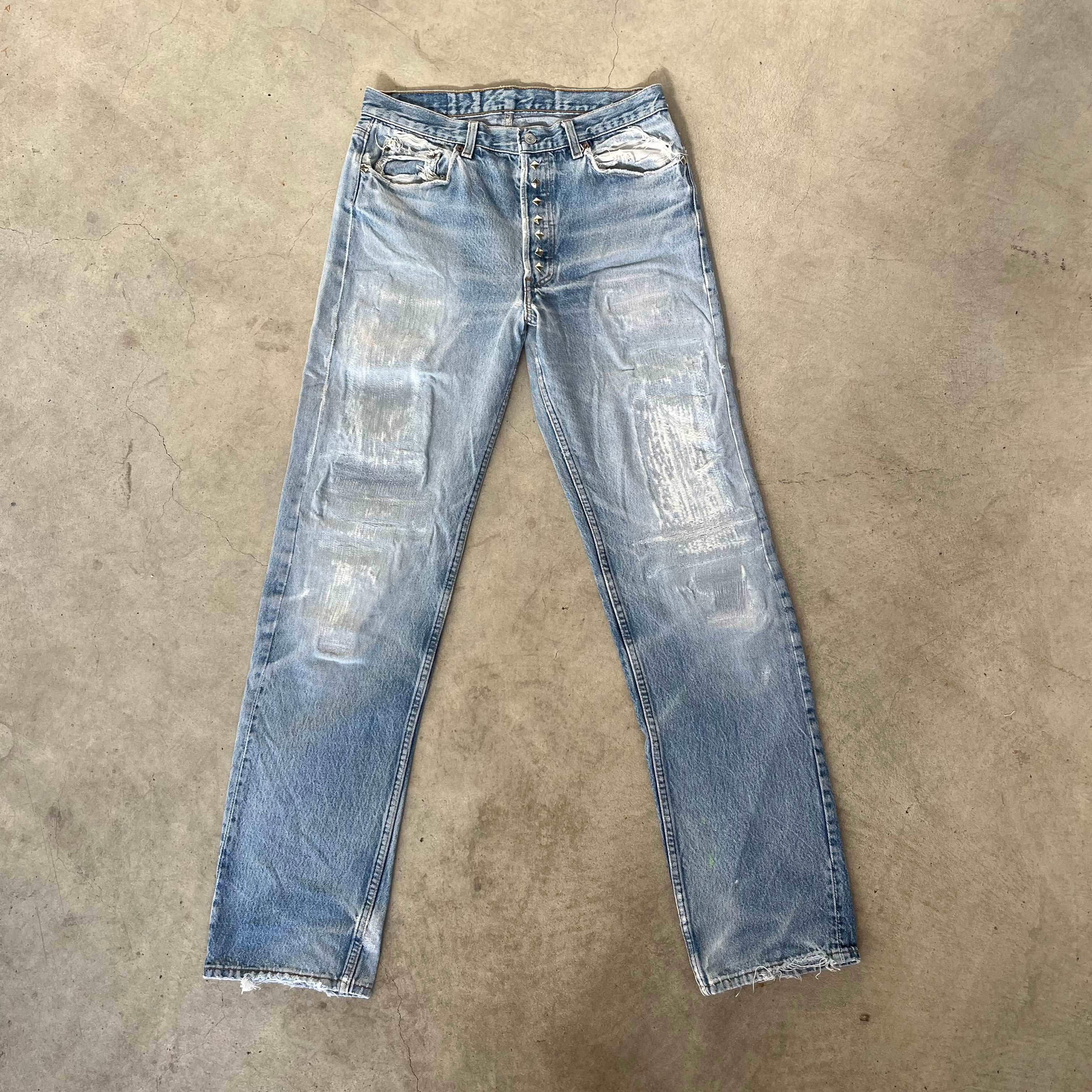 Vintage Levis 501 W32 *Rivets