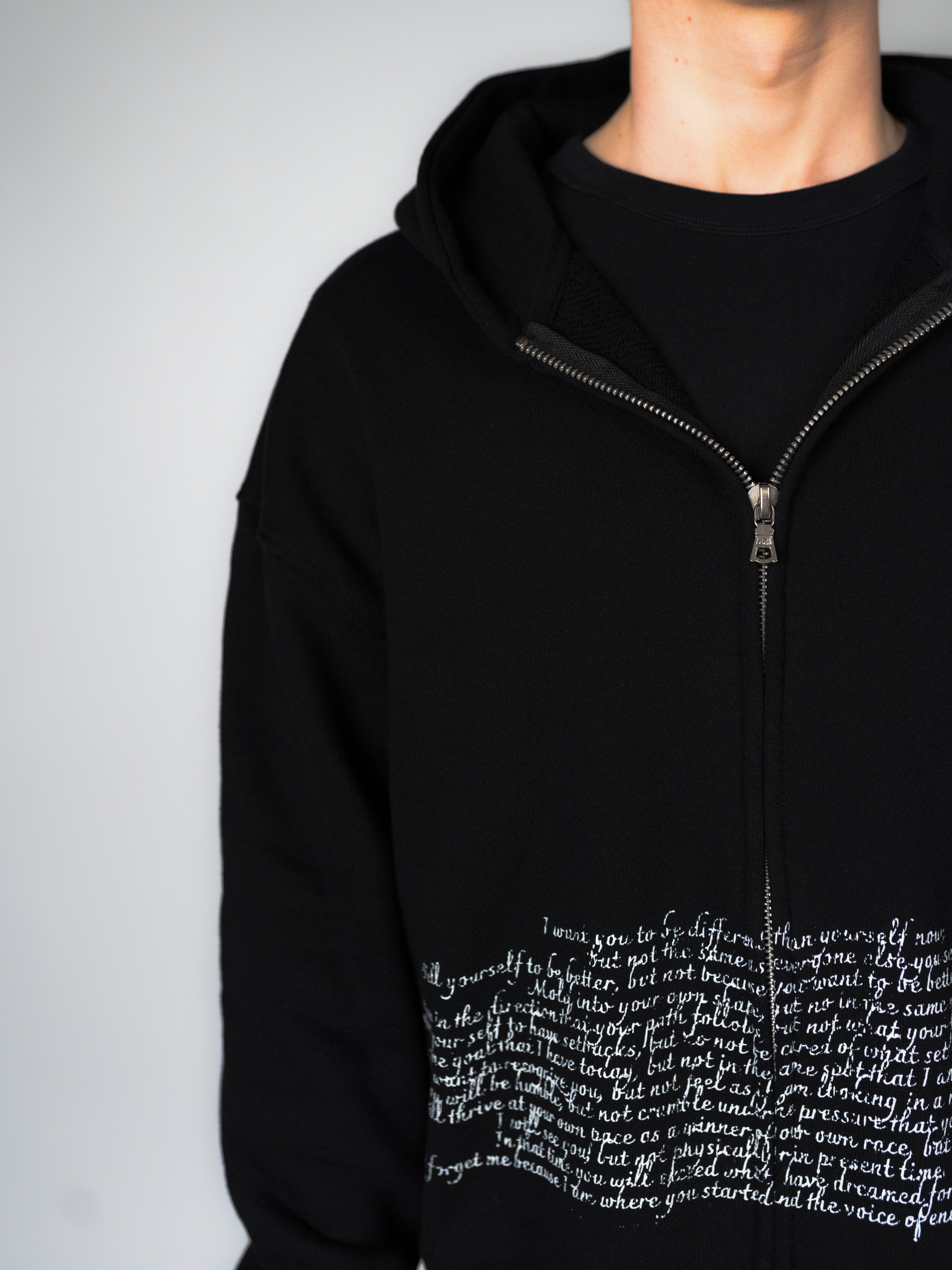 Scribble Zip-Hoodie