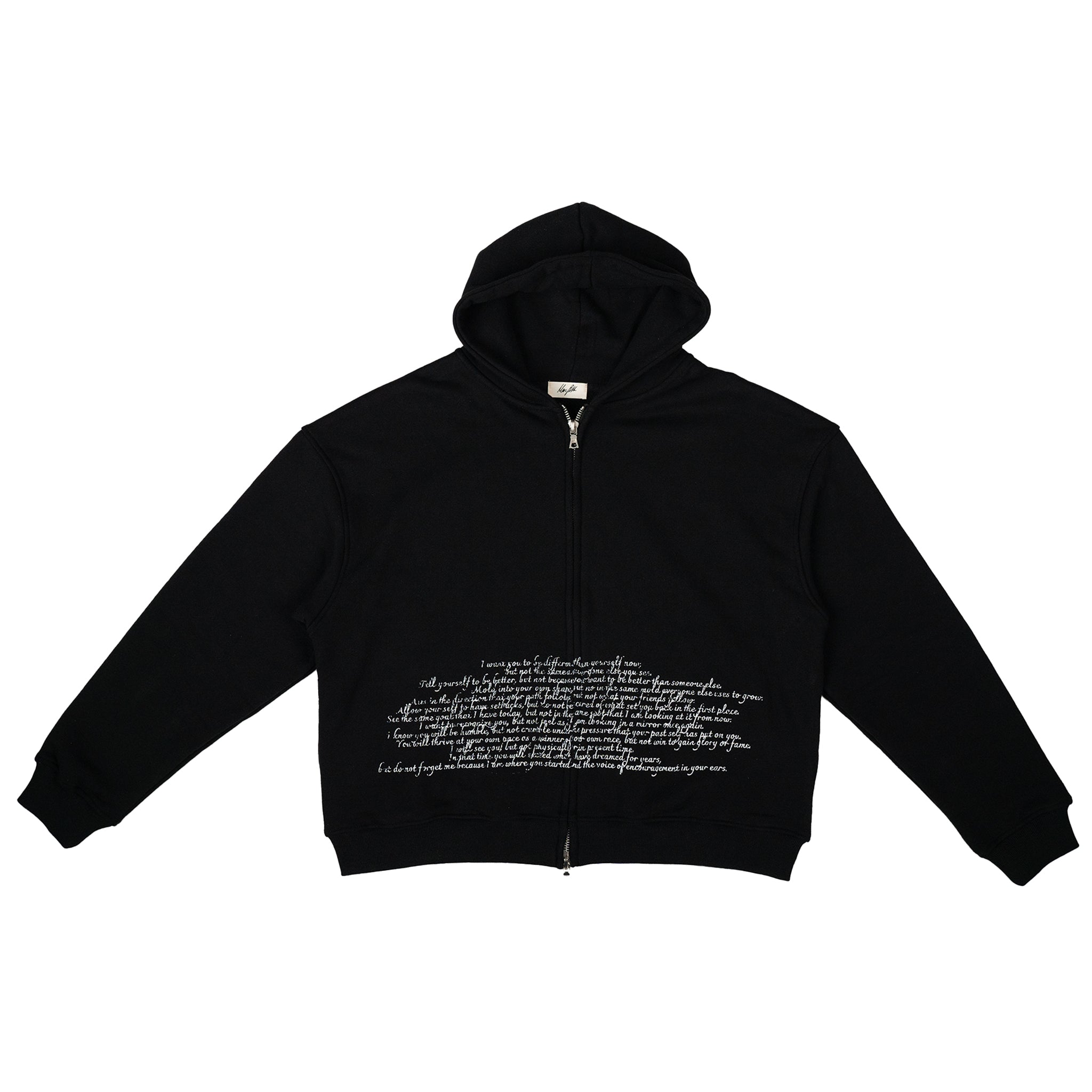 Scribble Zip-Hoodie