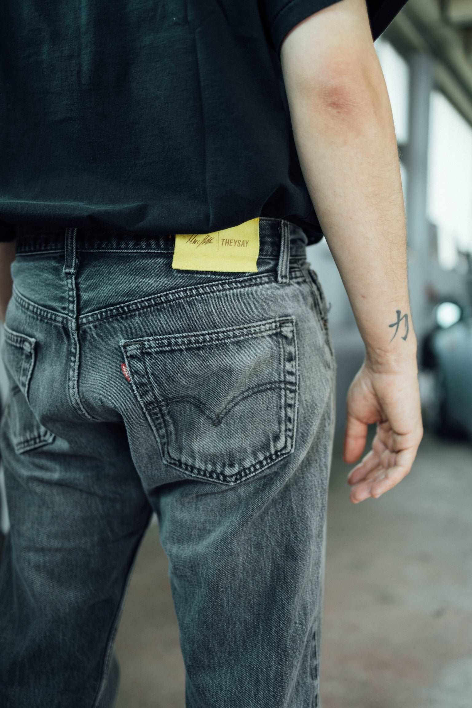 THEYSAY® x Marc Staeblein Vintage Rework Levi‘s 501 Denim W32 x L32