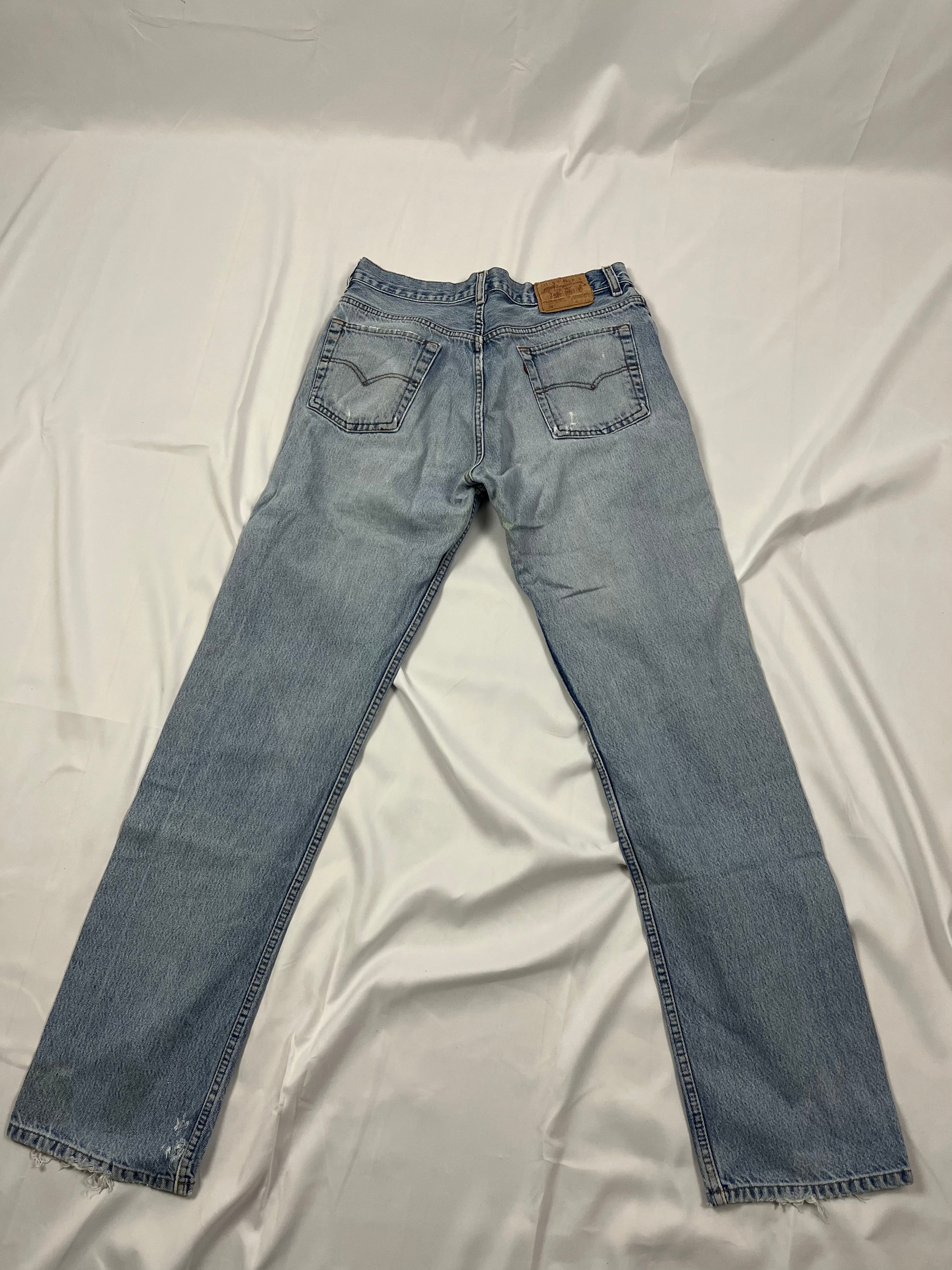 Vintage Levis 501 W30 L34 *Sashiko