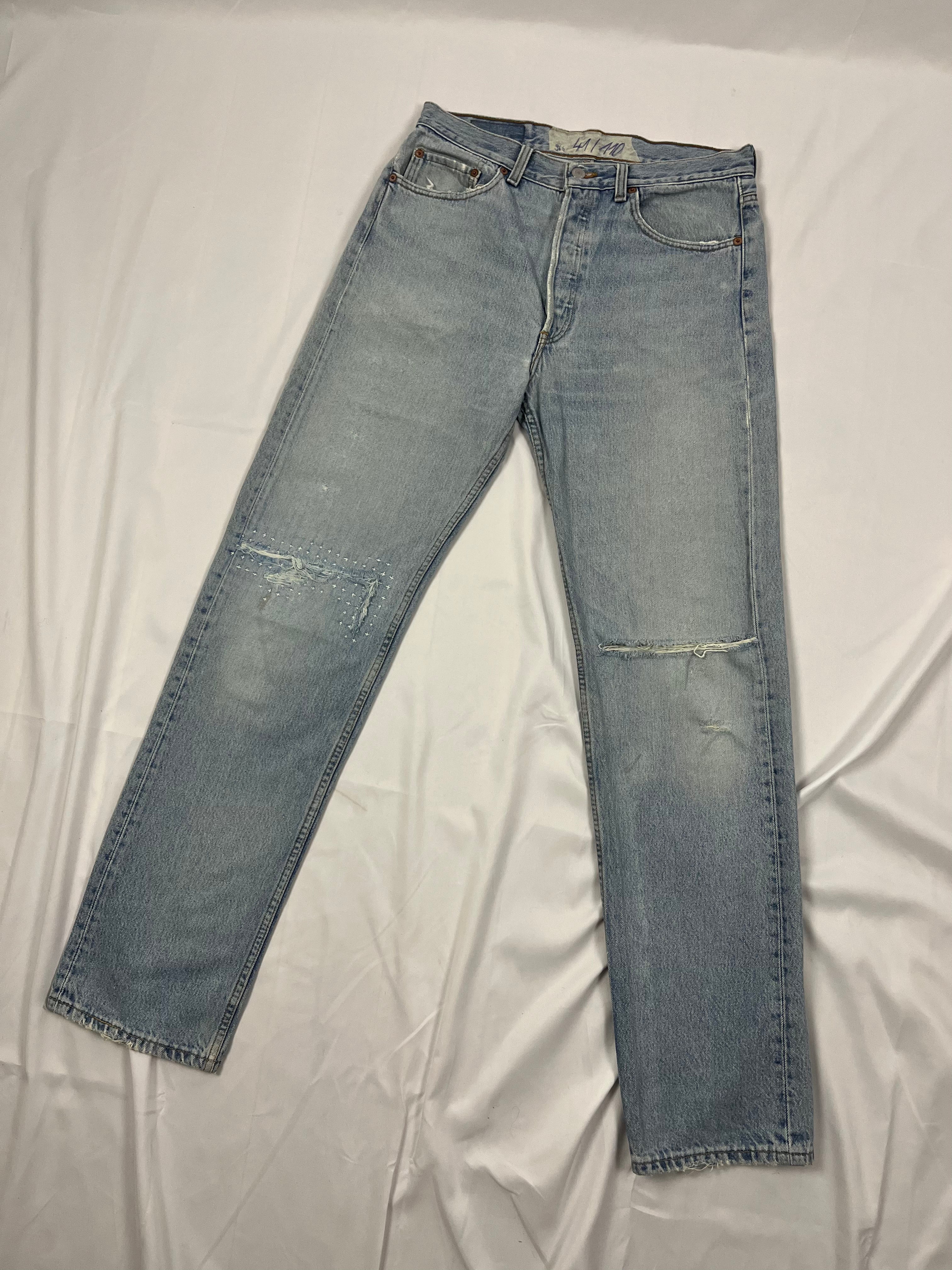 Vintage Levis 501 W31 L34 *Sashiko